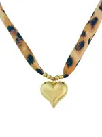 More the Firm Bandanaketting Big Heart Leopard