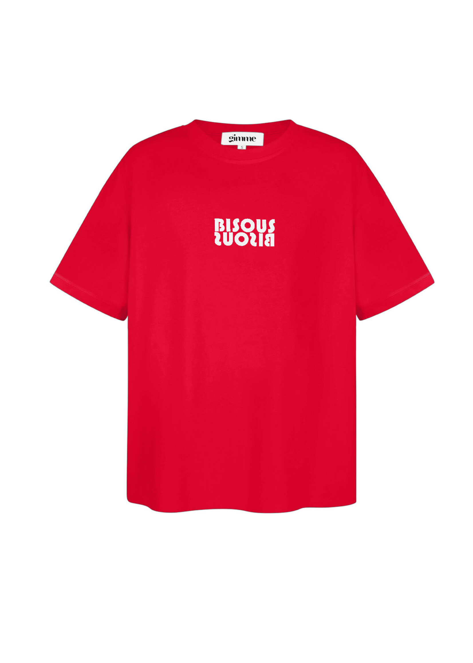 Flo Boutique T-shirt Bisous Red