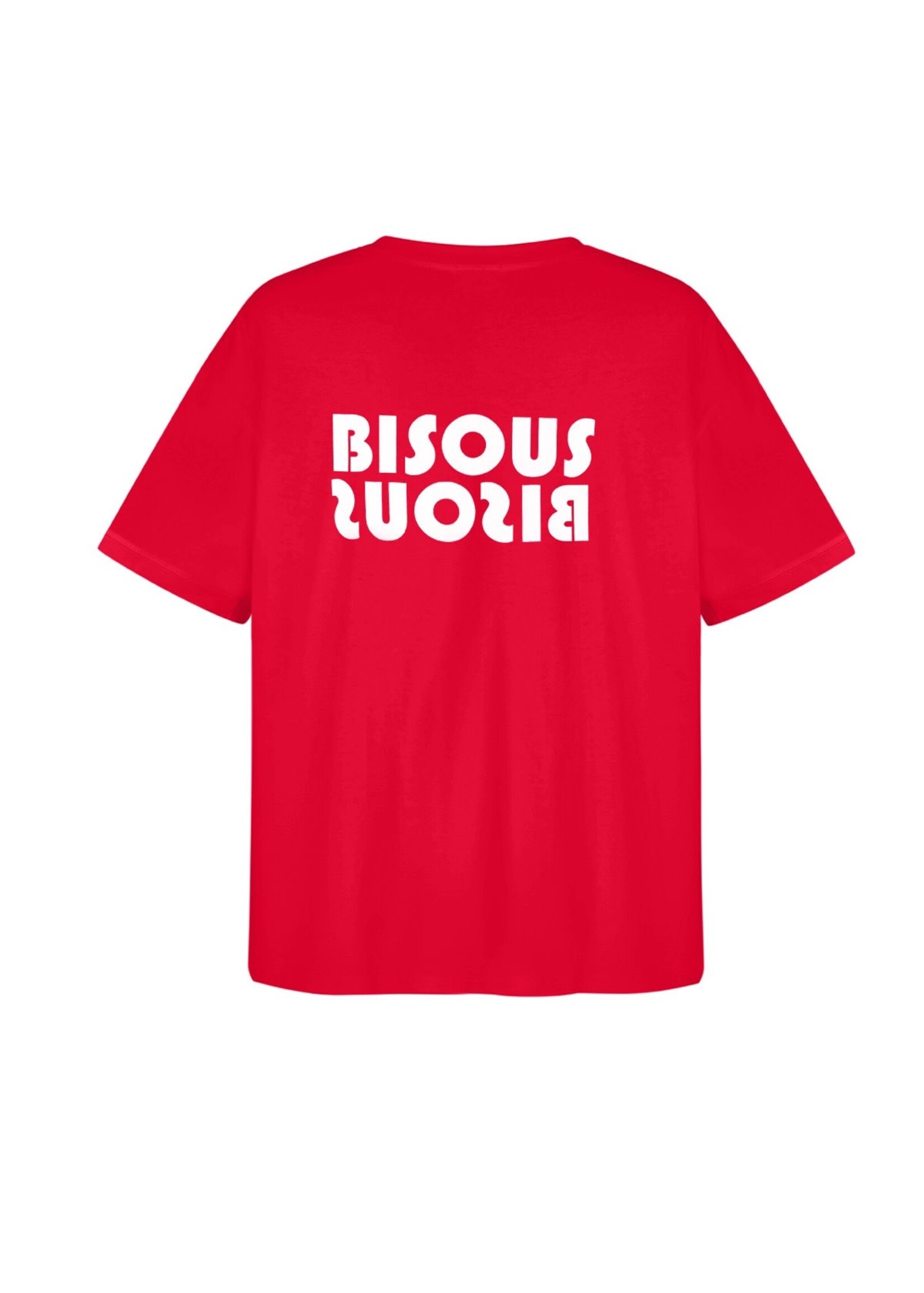 Flo Boutique T-shirt Bisous Red