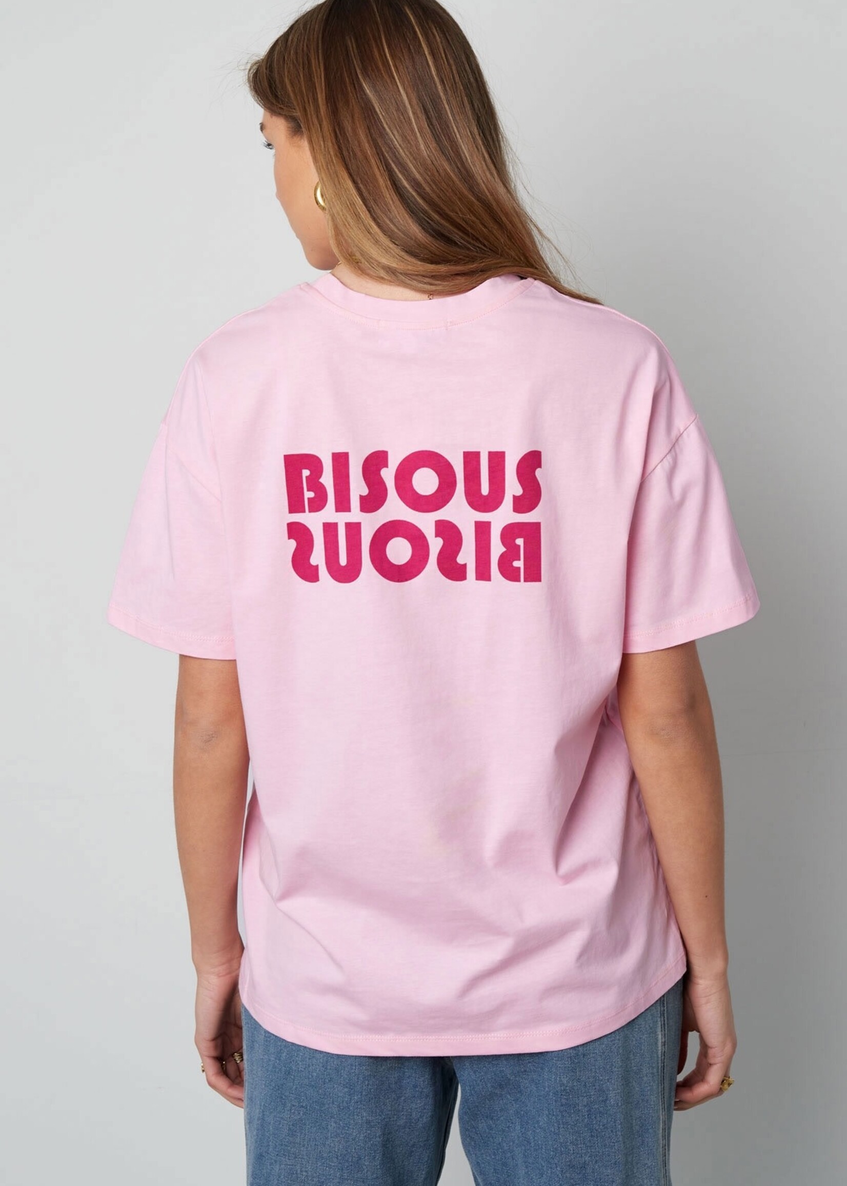 Flo Boutique T-shirt Bisous Red