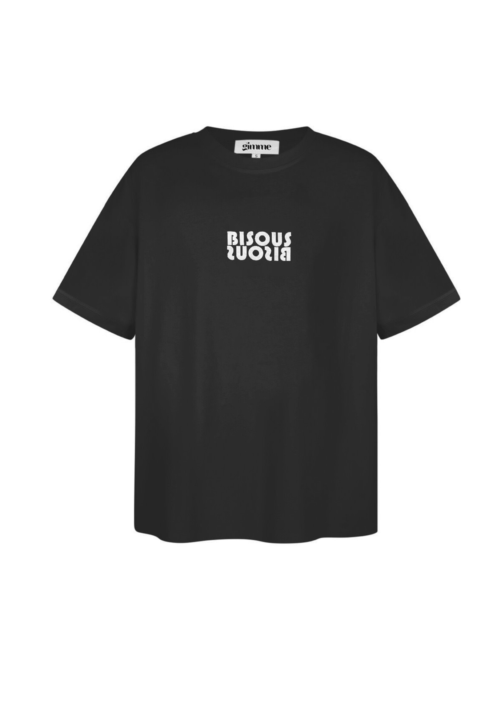 Flo Boutique T-shirt Bisous Black