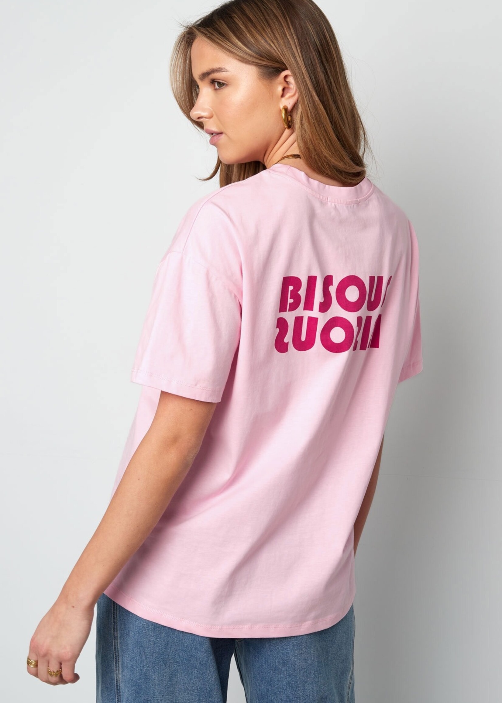 Flo Boutique T-shirt Bisous Black