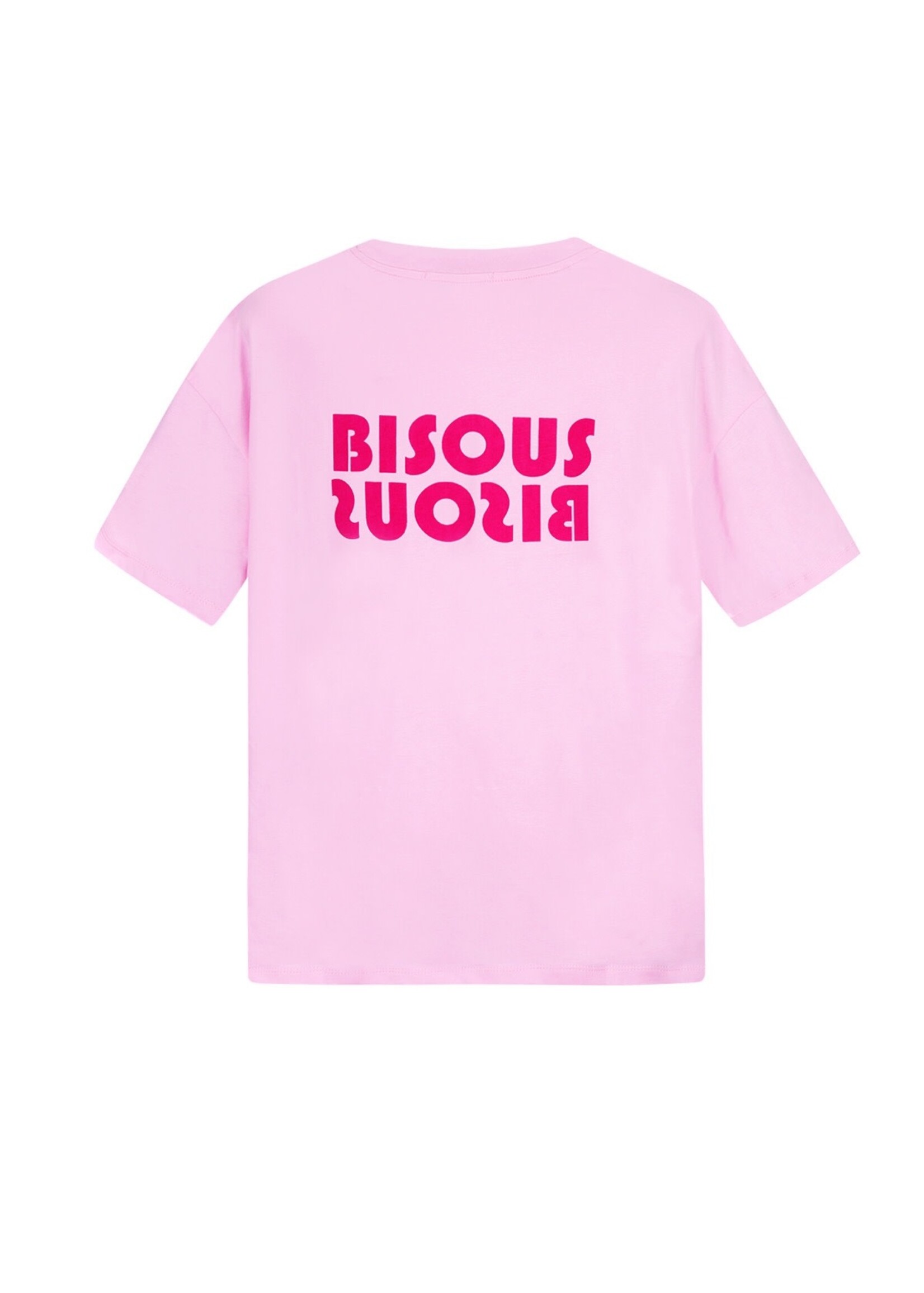 Flo Boutique T-shirt Bisous Pink