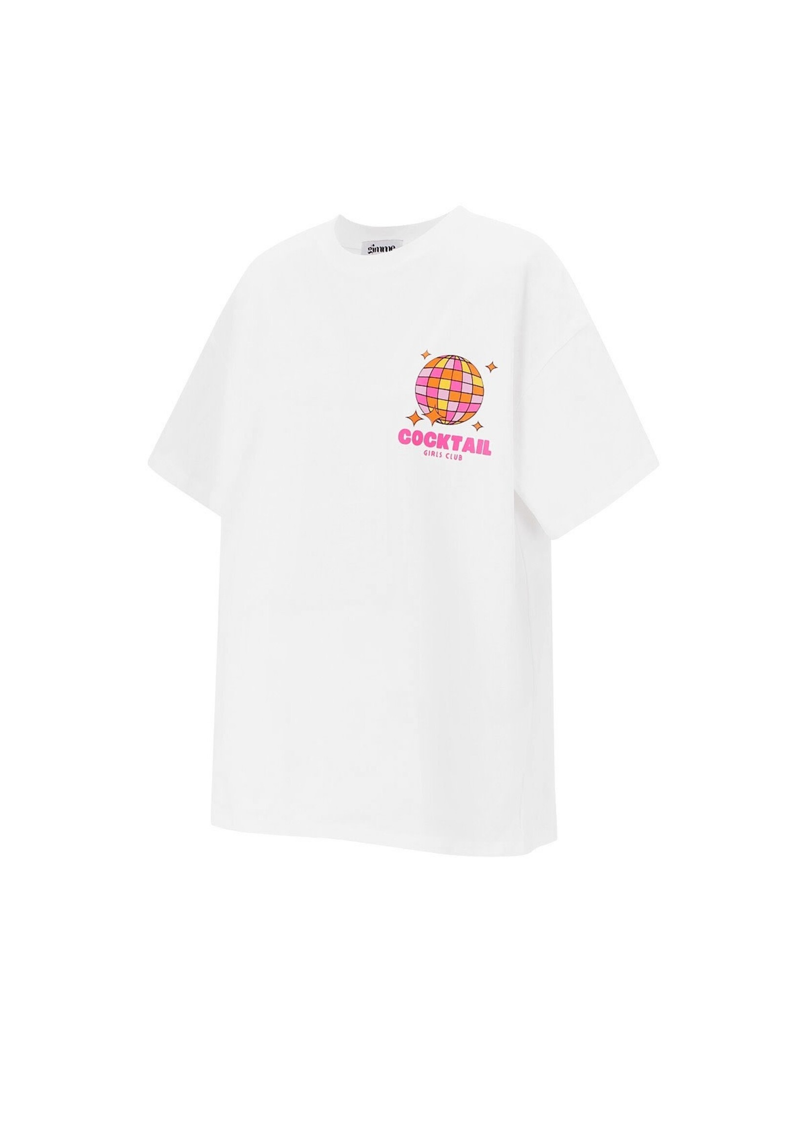 Flo Boutique T-shirt Cocktail White