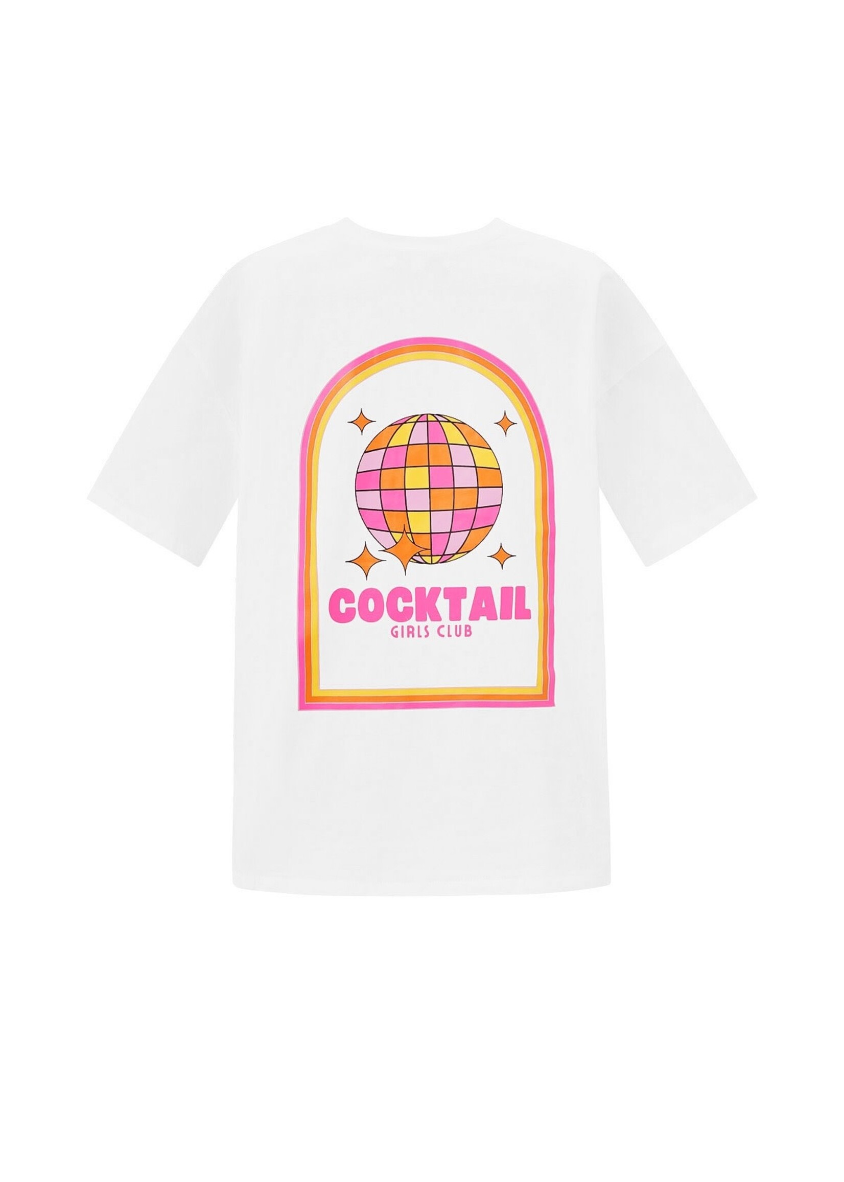 Flo Boutique T-shirt Cocktail White