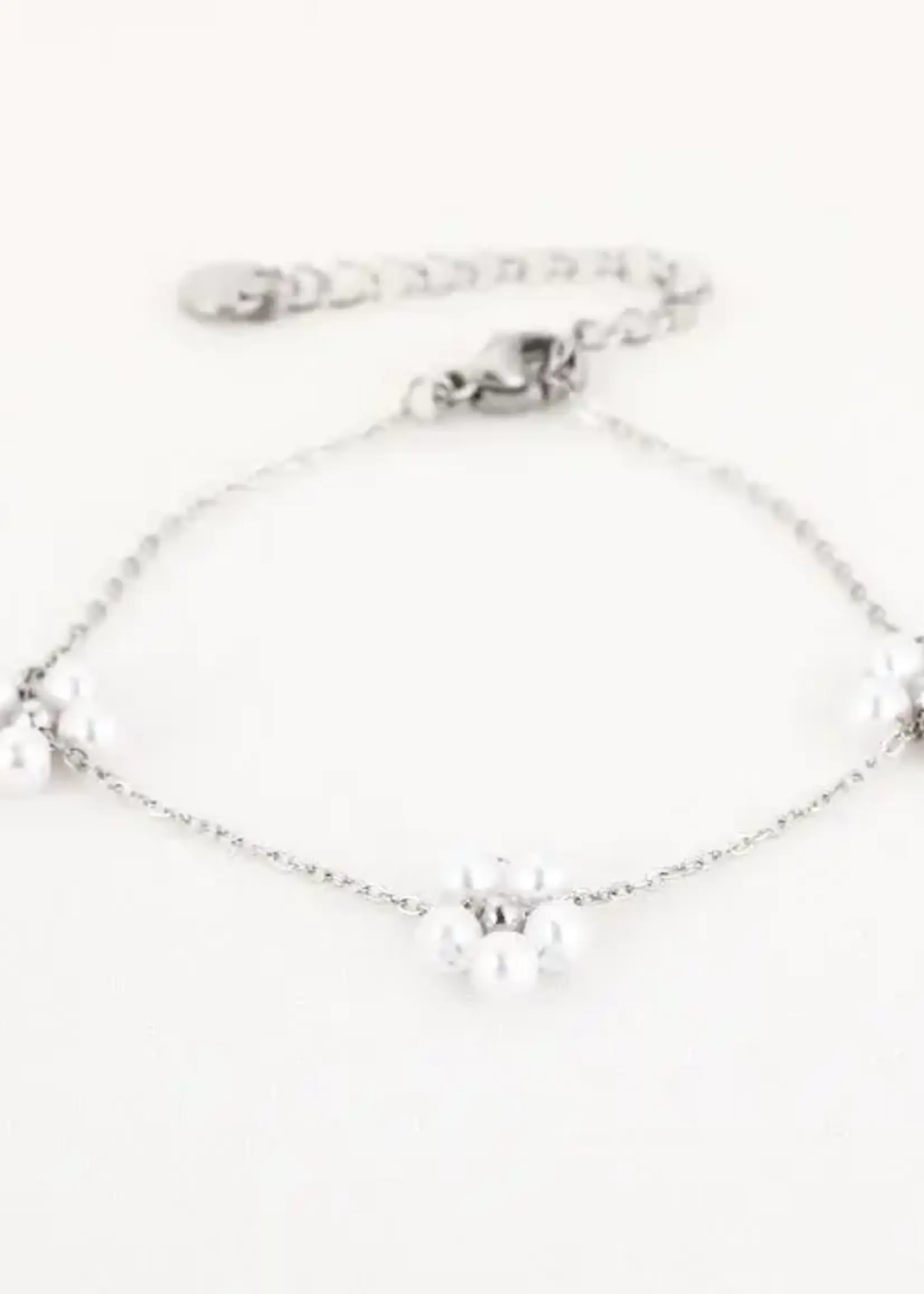 Flo Boutique Armband Flower Pearl