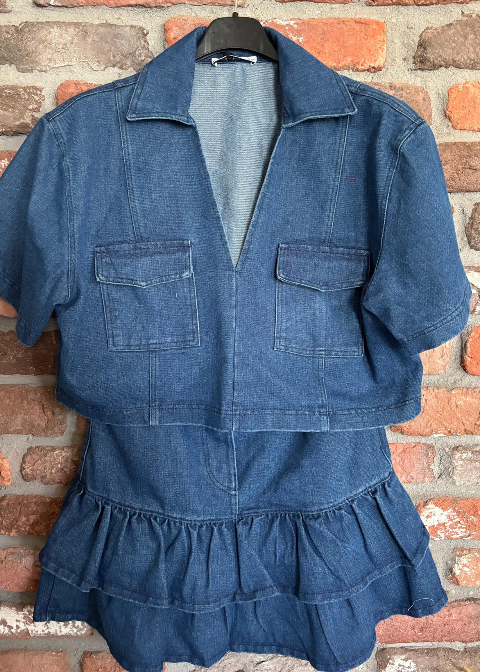 Flo Boutique Rok Maartje denim