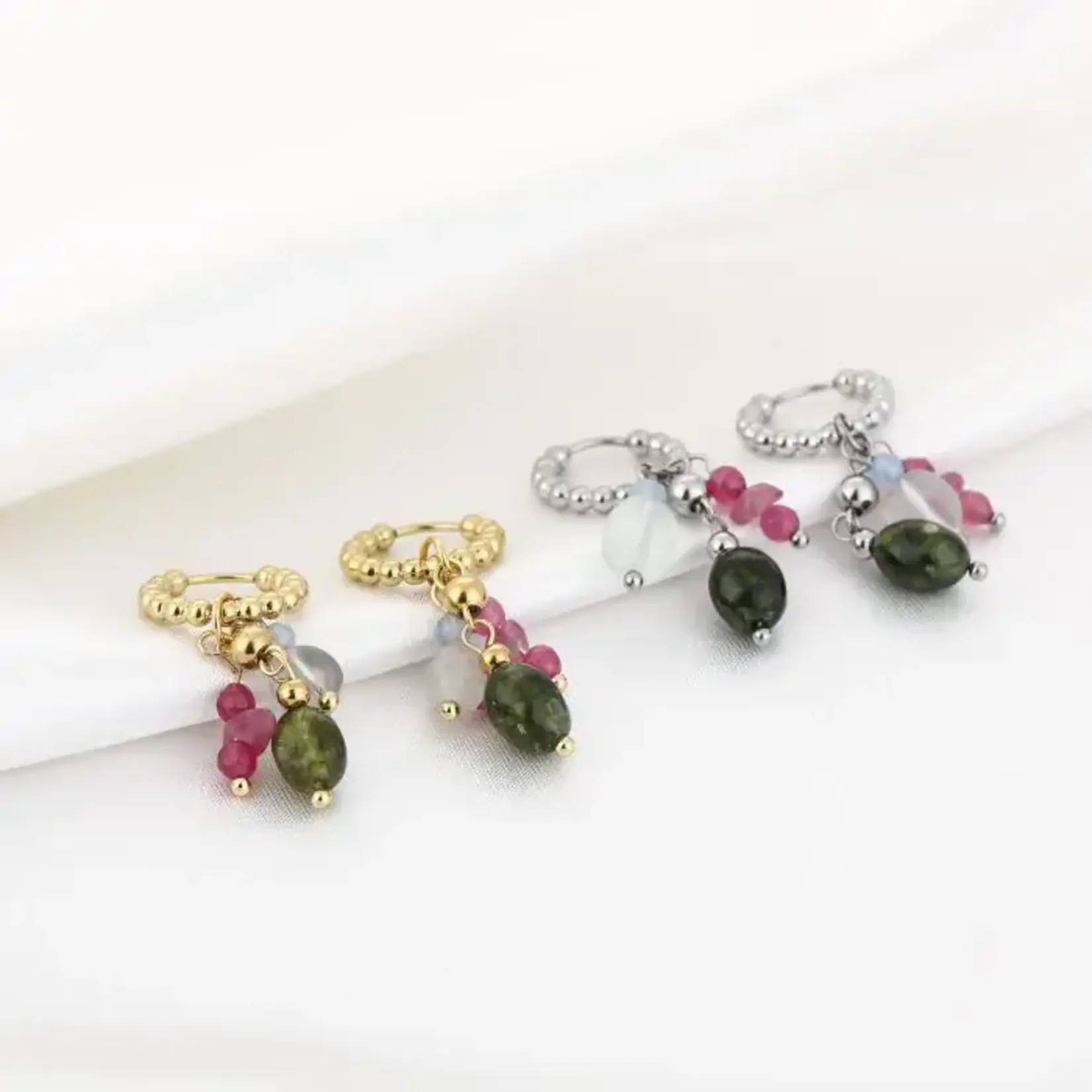 More the Firm Oorbellen Colorful dots
