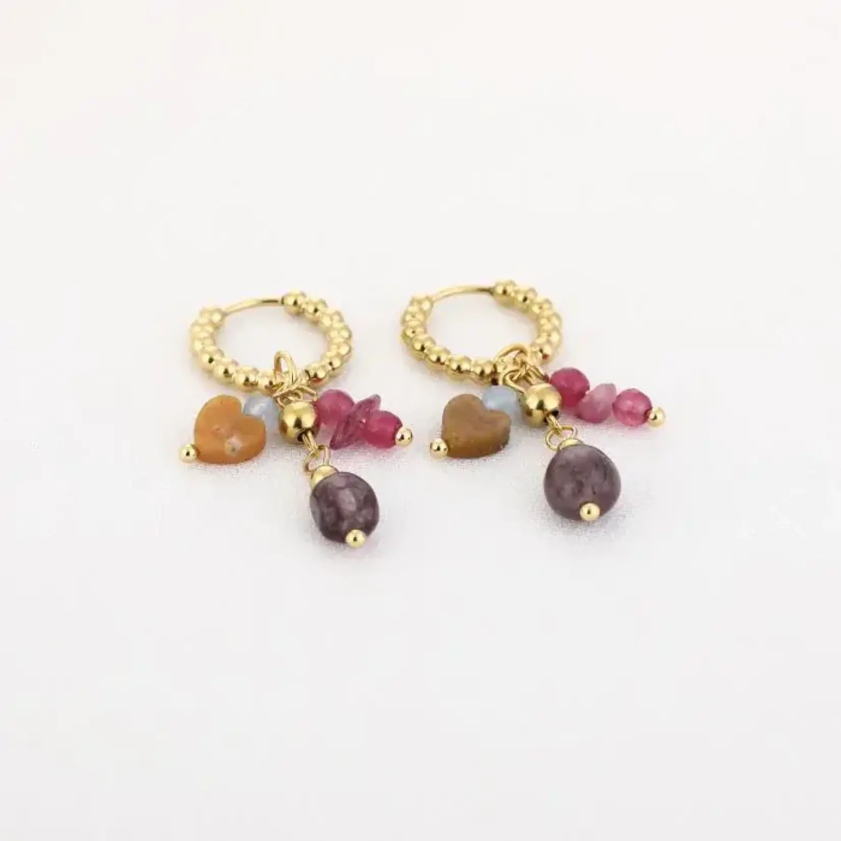 More the Firm Oorbellen Colorful dots