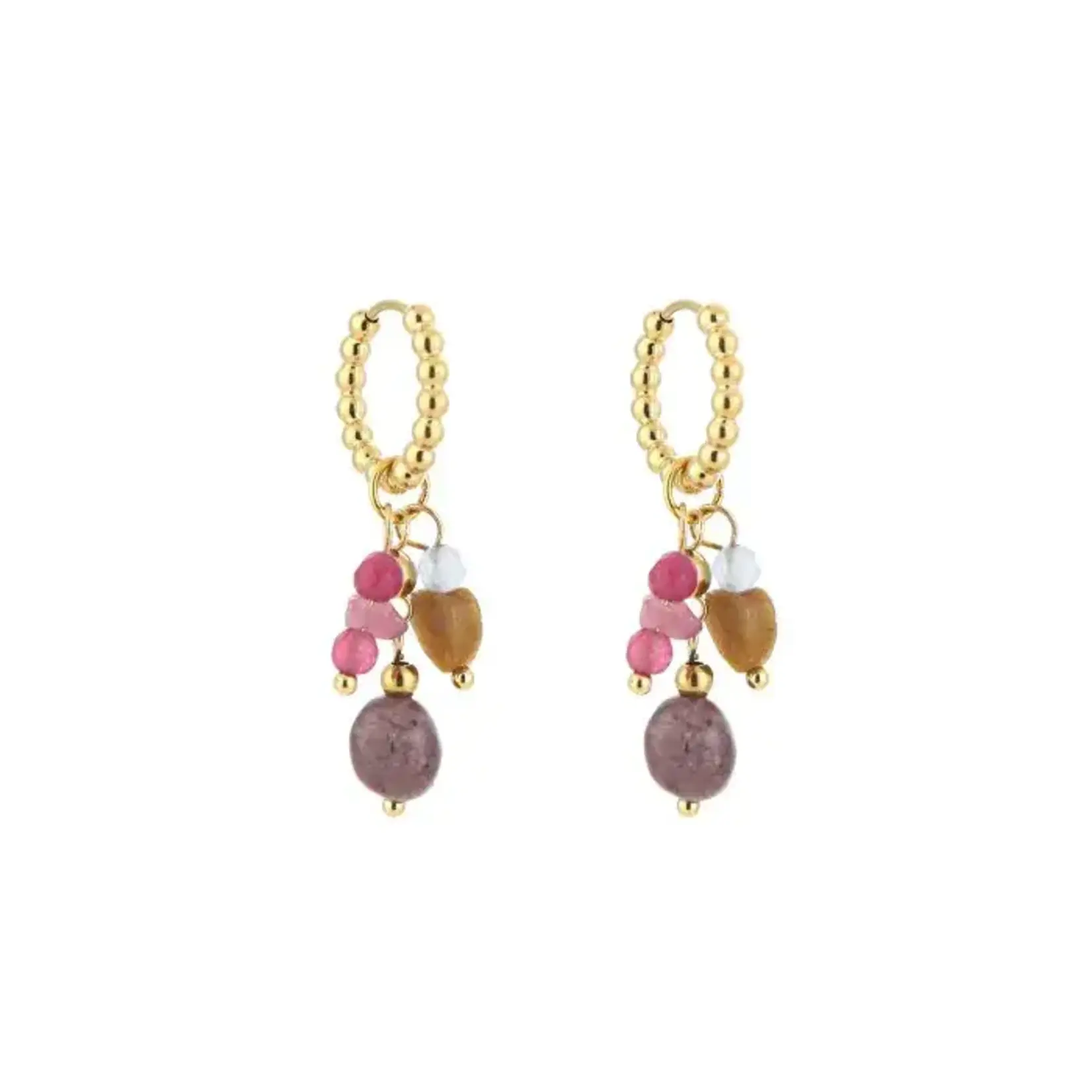 More the Firm Oorbellen Colorful dots