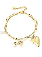 More the Firm Bedelarmband Paris Love