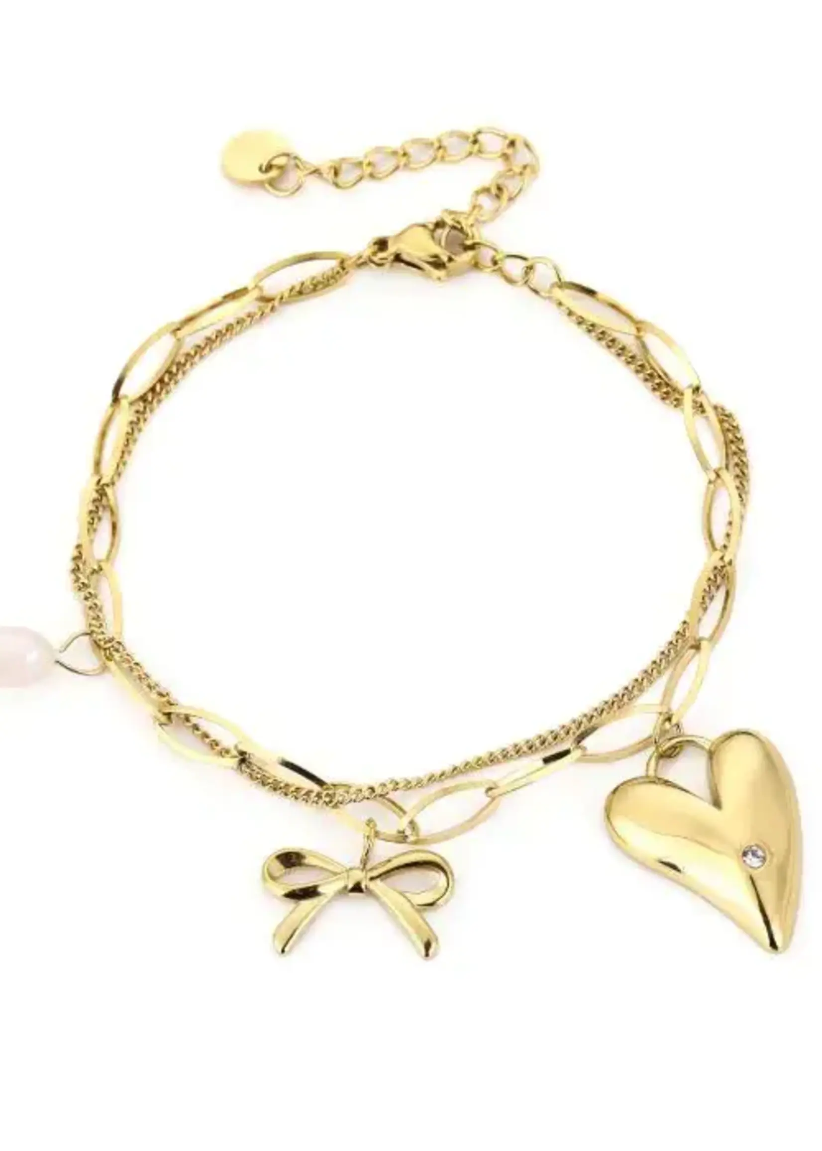 More the Firm Bedelarmband Paris Love