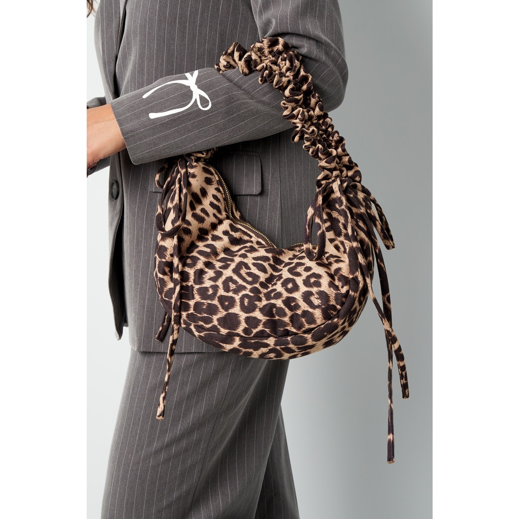 Flo Boutique Knotty Circle Tas Leopard