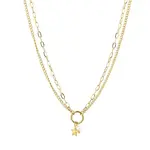 More the Firm Dubbele ketting  Star