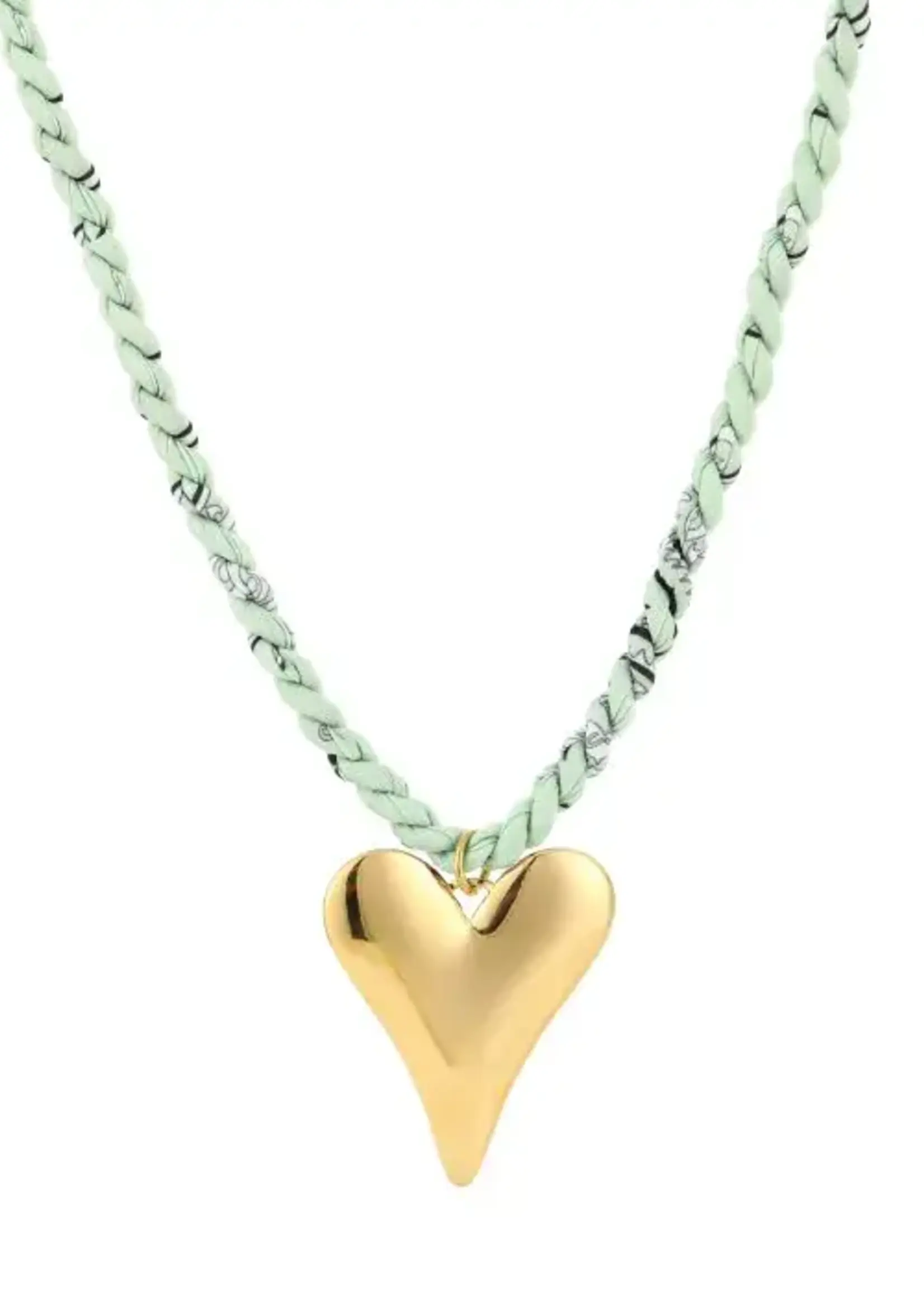 More the Firm Bandana ketting big  charm