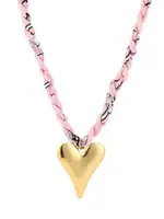 More the Firm Bandana ketting big  charm