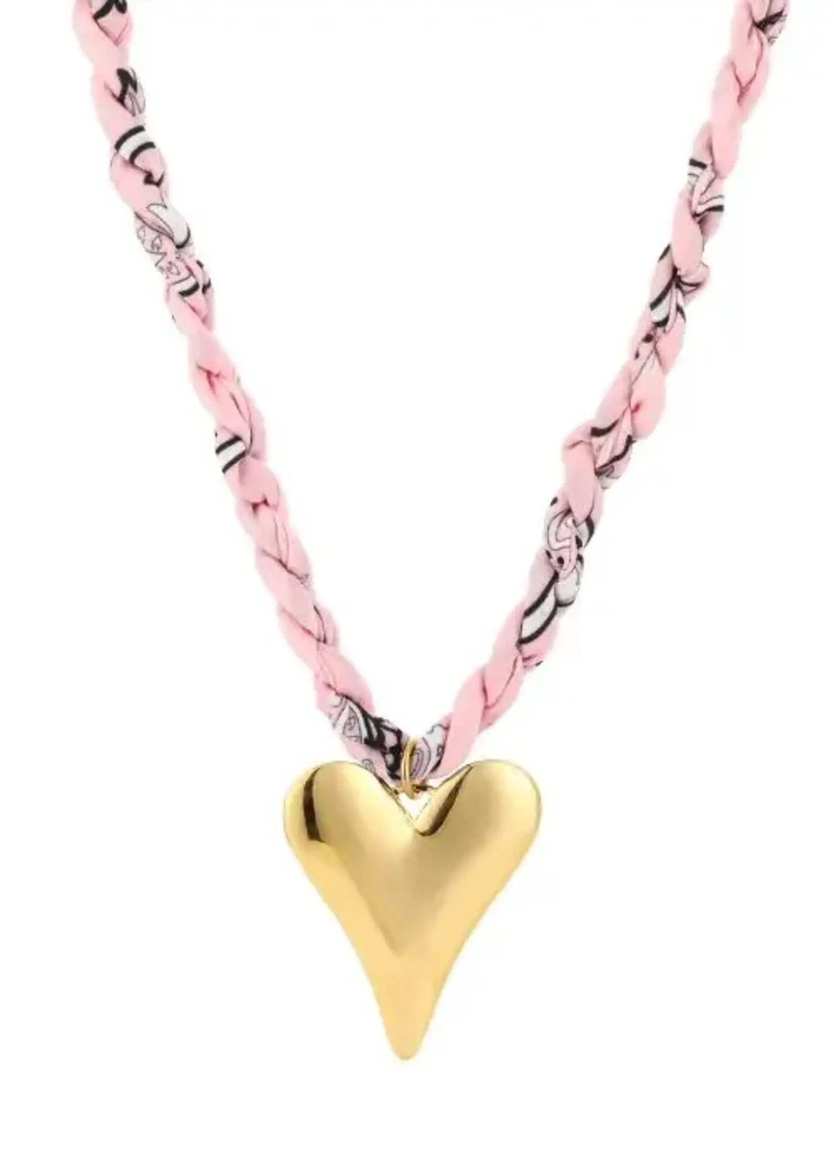 More the Firm Bandana ketting big  charm