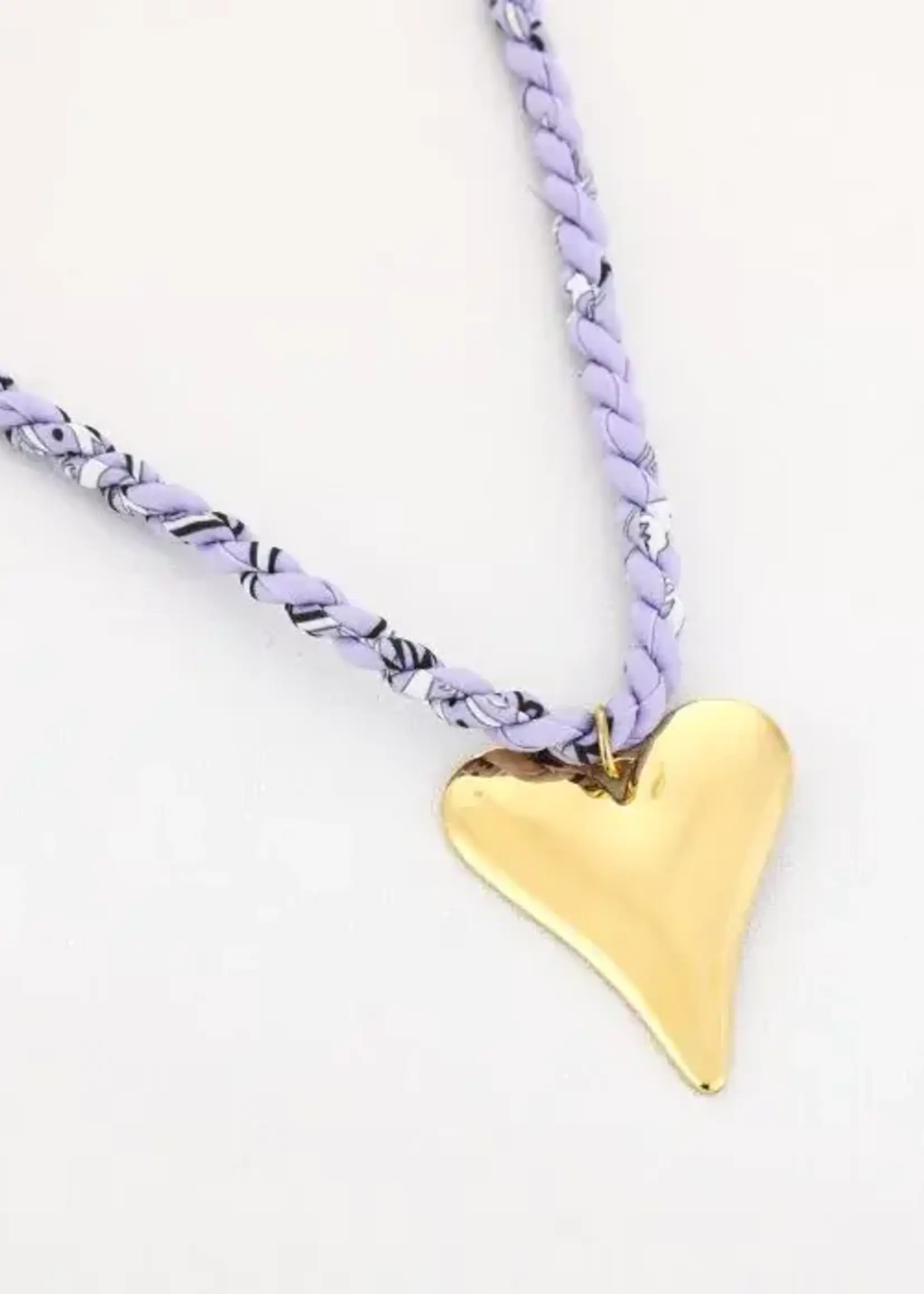 Flo Boutique Bandana ketting big  charm