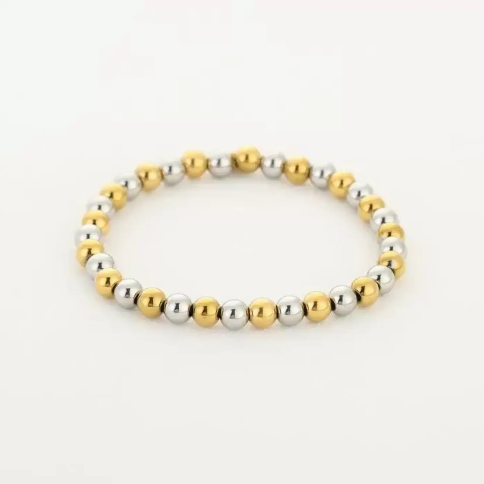 More the Firm Armband Dots Silver/Gold