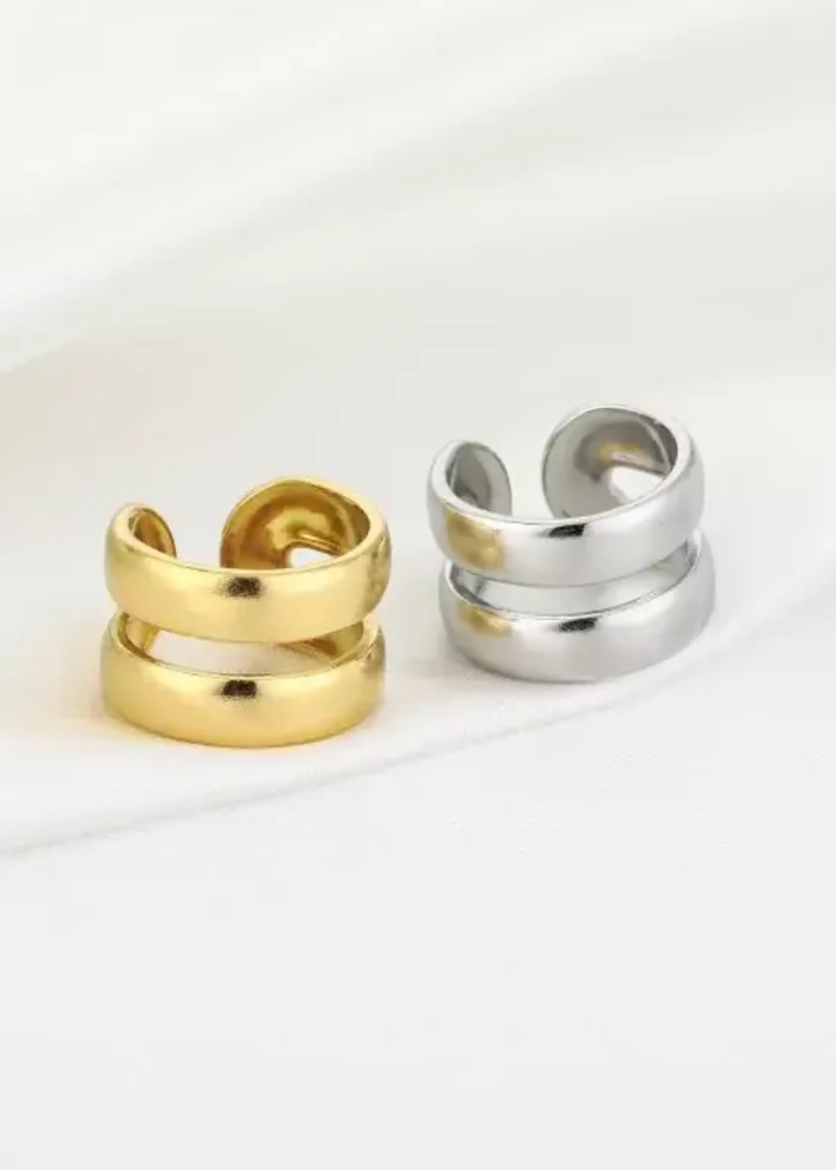 Flo Boutique Dubbel statement ring