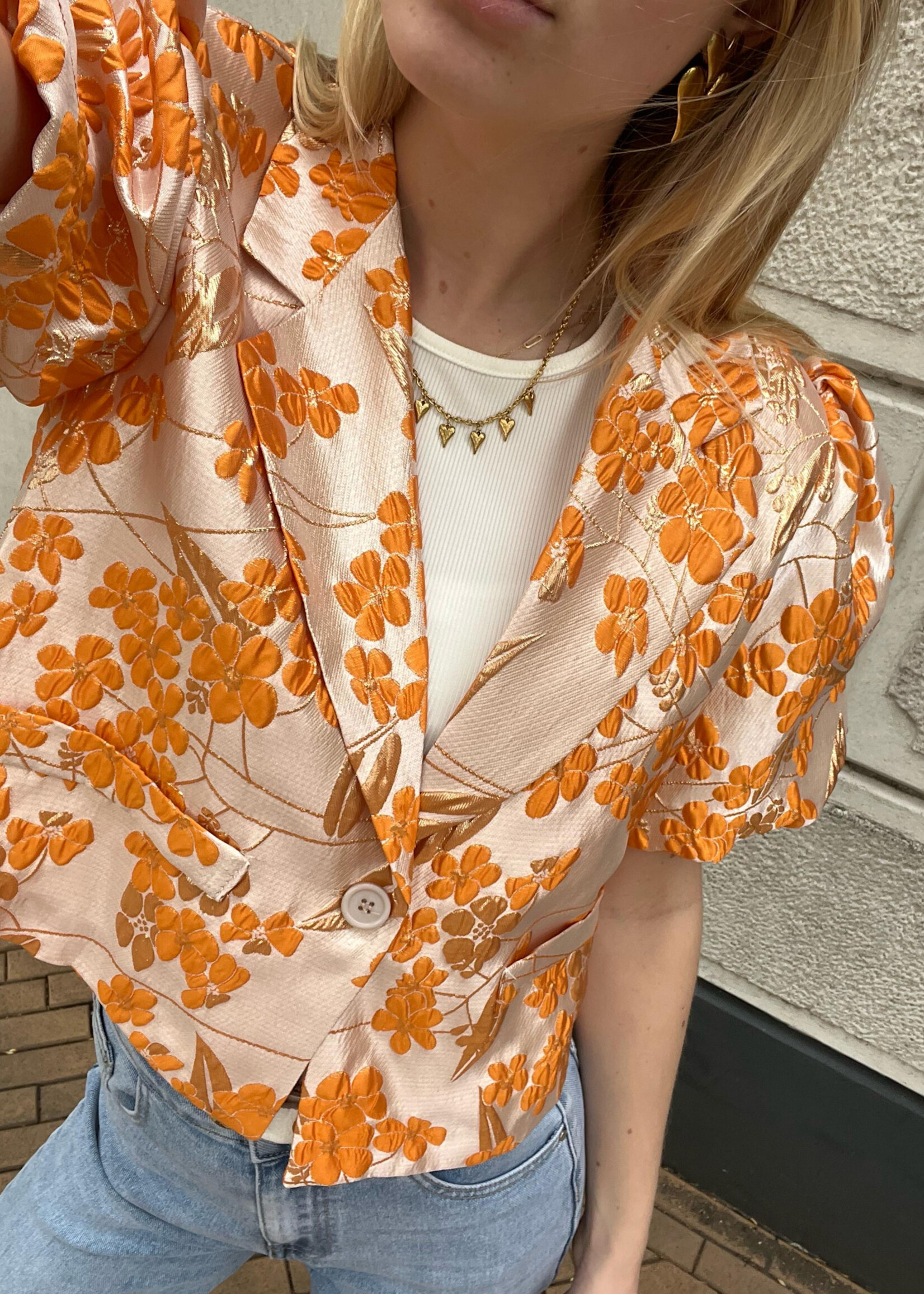 Flo Boutique Blazer Mara Orange