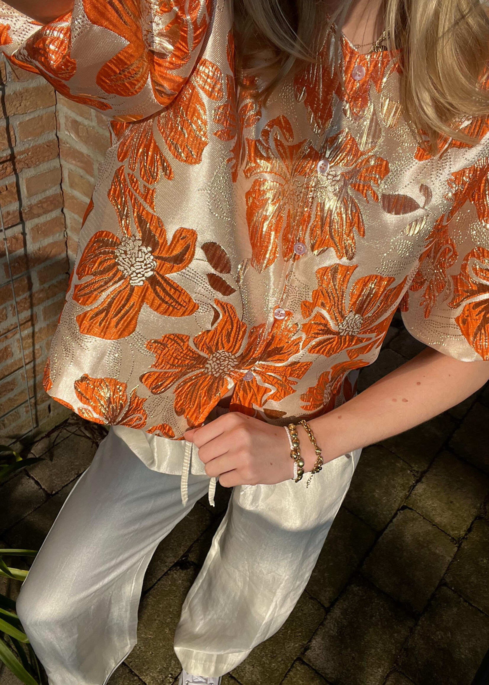 Flo Boutique Top Mara Orange