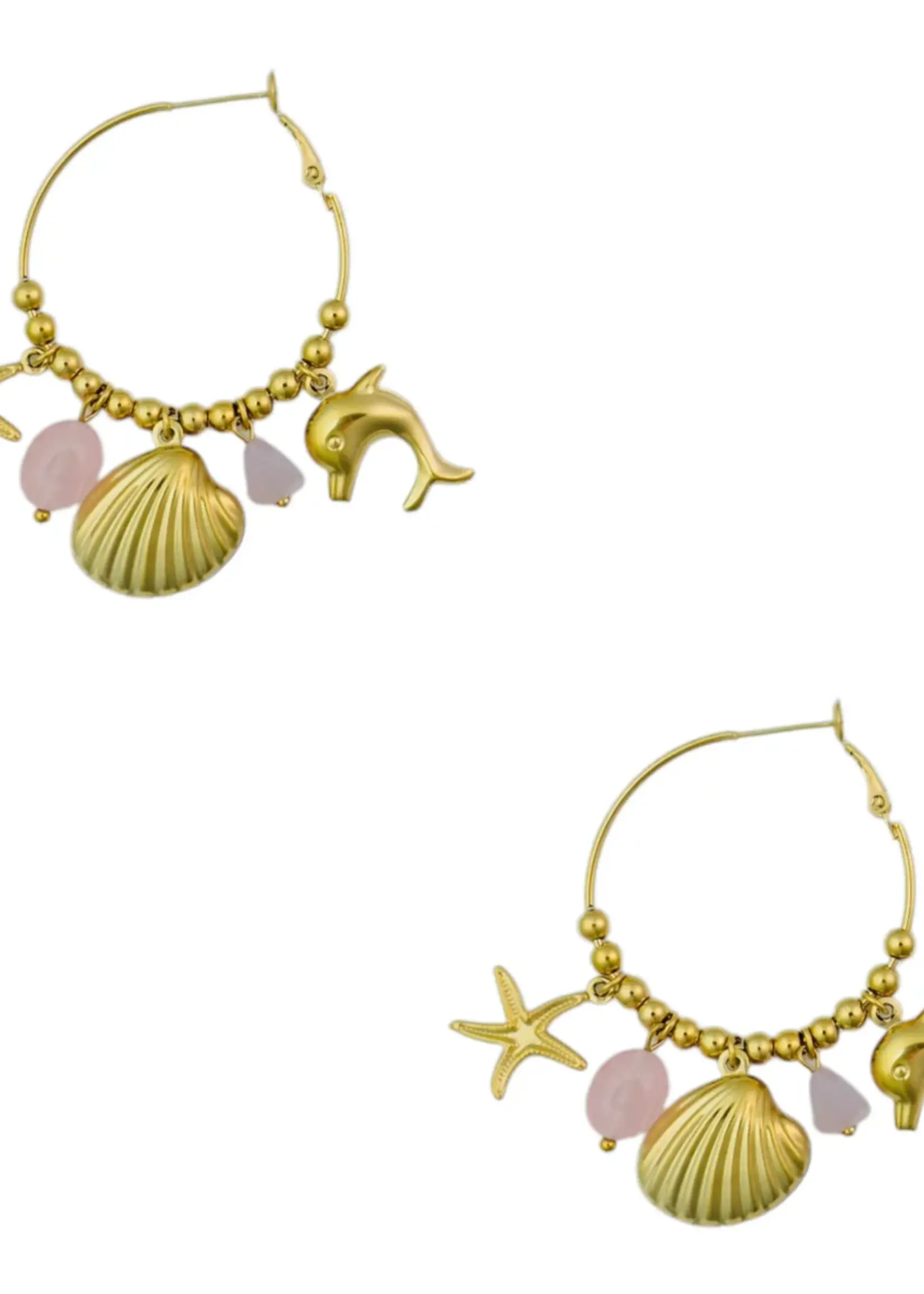 Flo Boutique Big earrings Beach Vibes
