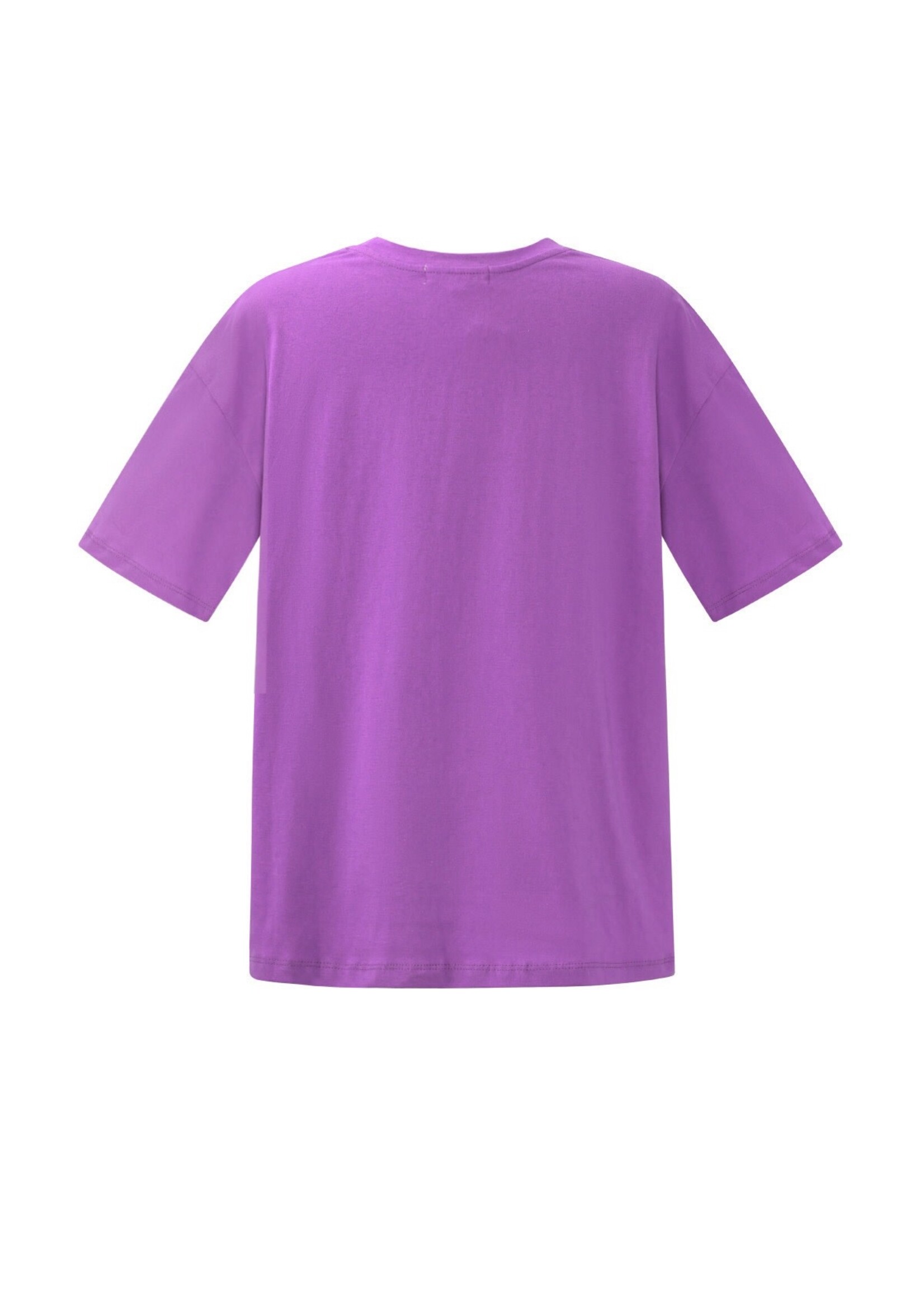 Flo Boutique T-shirt Pardon my French purple
