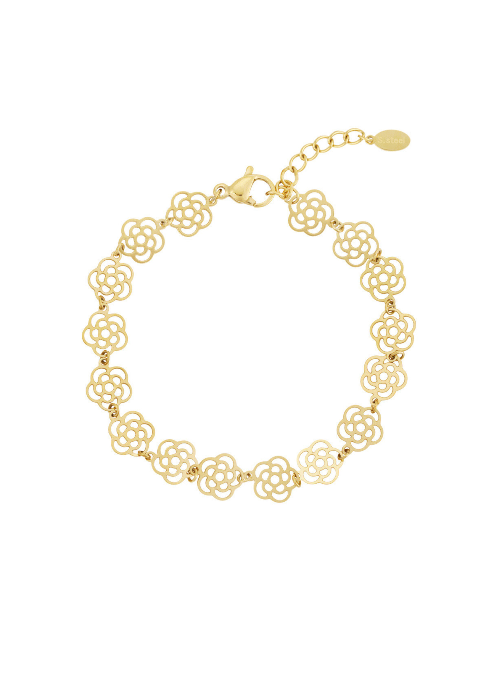 Flo Boutique Armband Round Flower