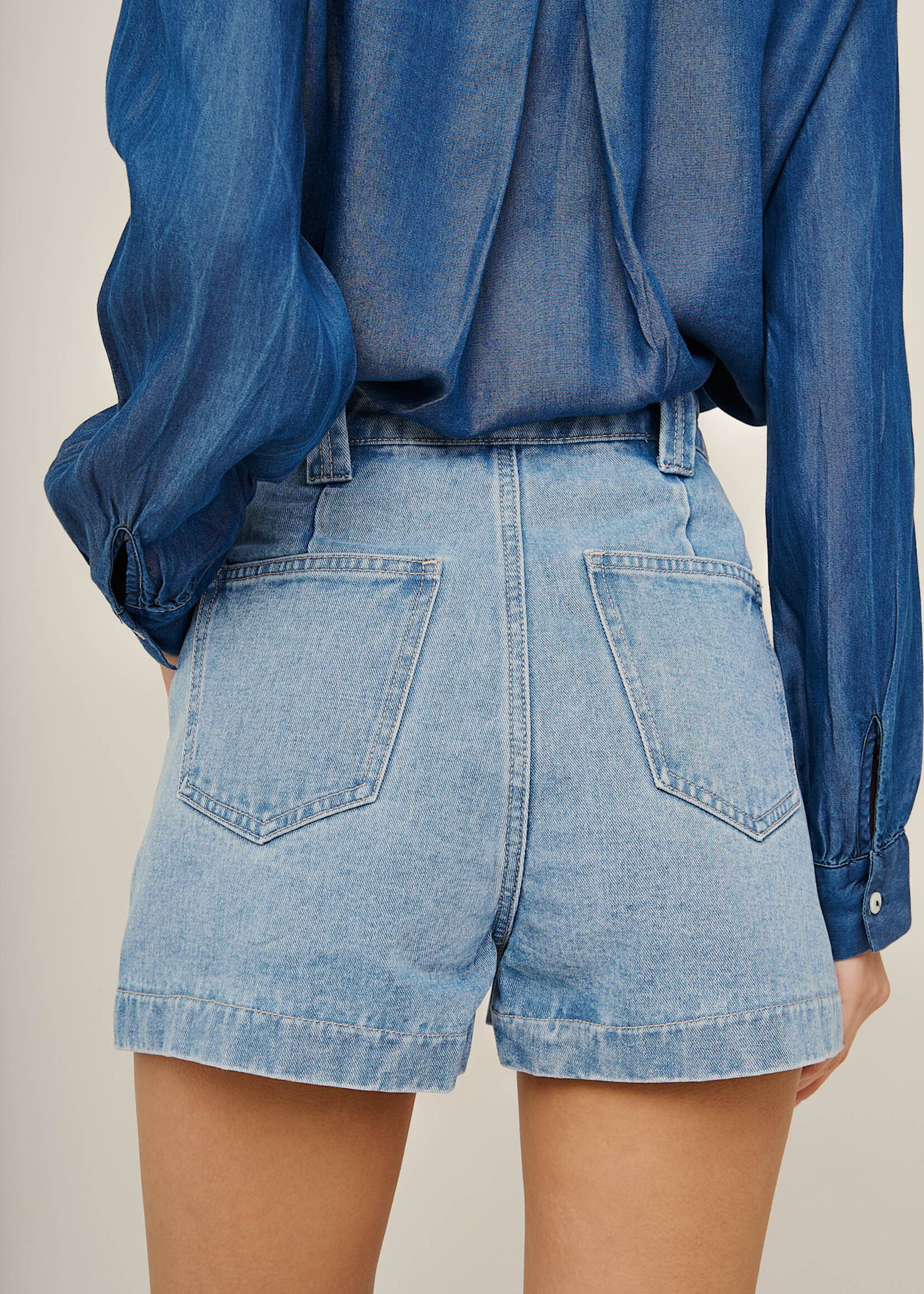 Flo Boutique Denim Short Lina Blue