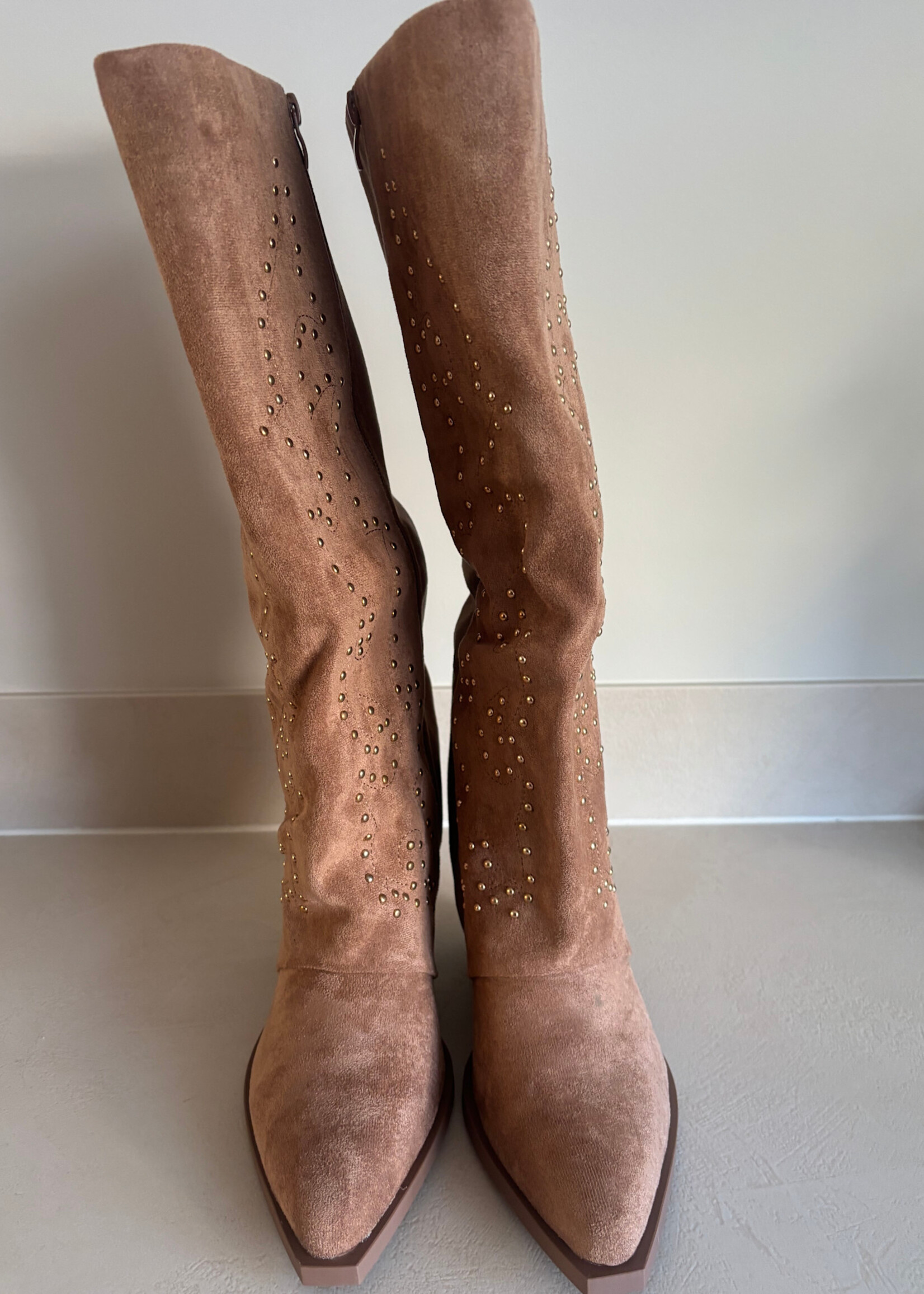 Flo Boutique Laarzen Lucy Khaki