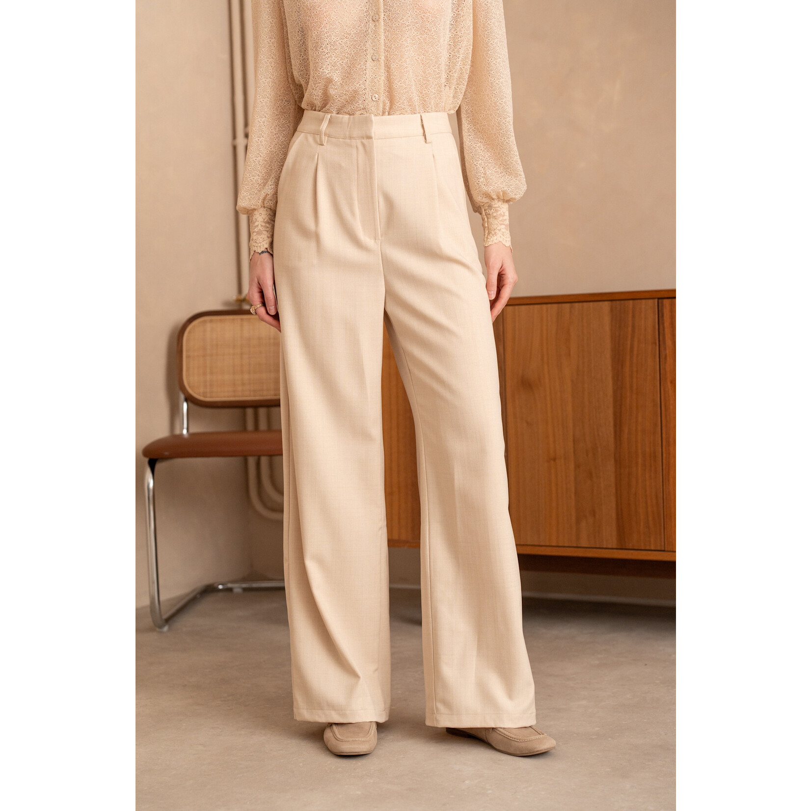 Flo Boutique Broek Dani Yellow
