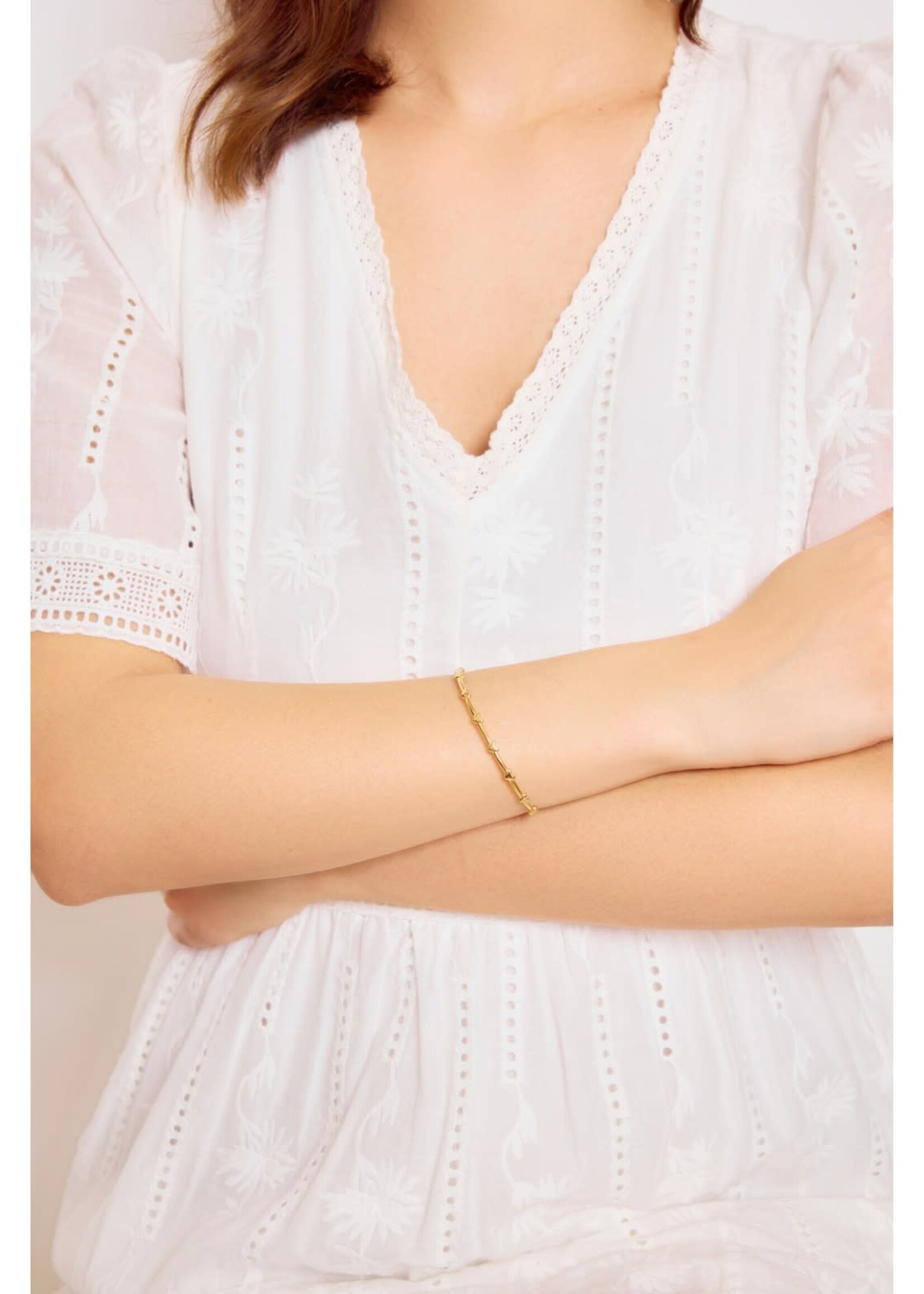 Flo Boutique Bangle Little Hearts