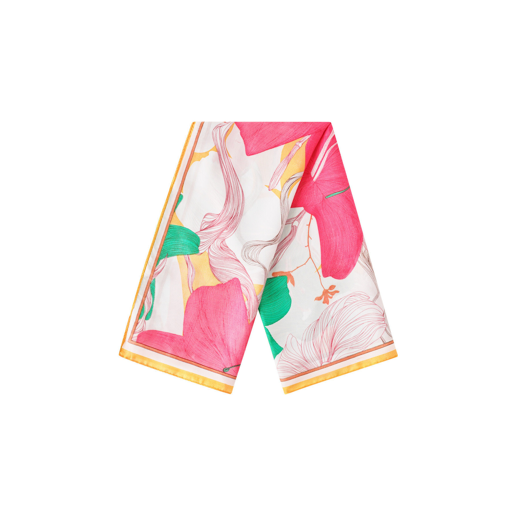 Flo Boutique Sjaaltje Flowerday Yellow
