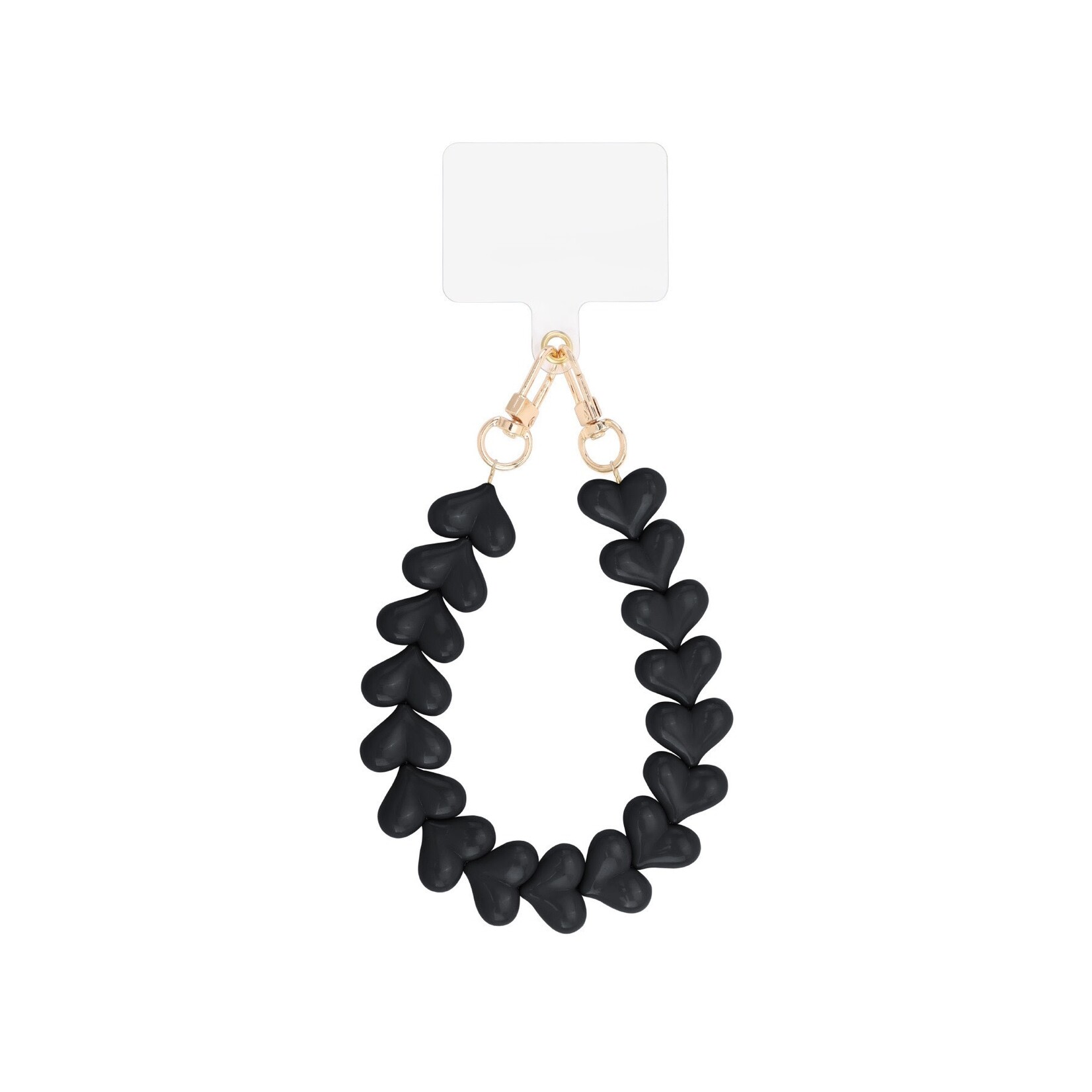 Flo Boutique Telefoonkoord Black Hearts