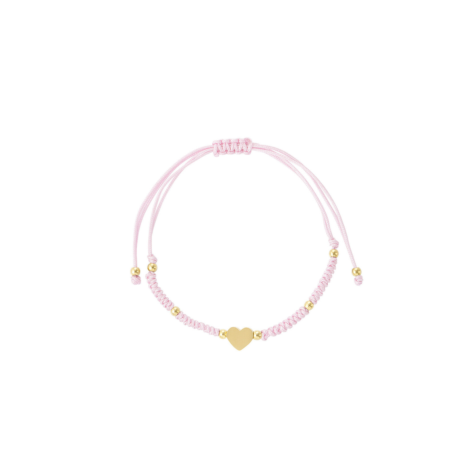 Flo Boutique Gevlochten armband heart