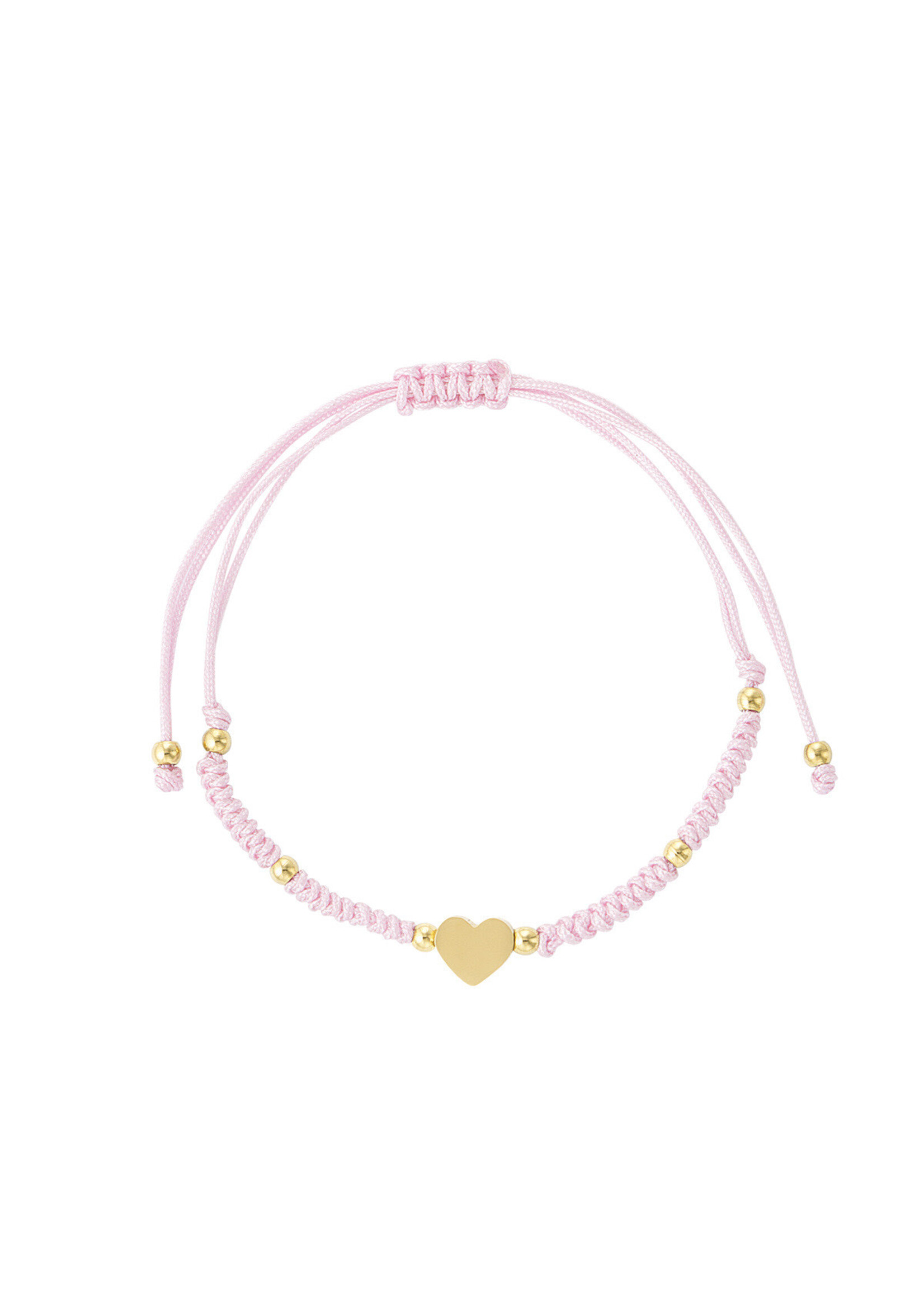 Flo Boutique Gevlochten armband heart