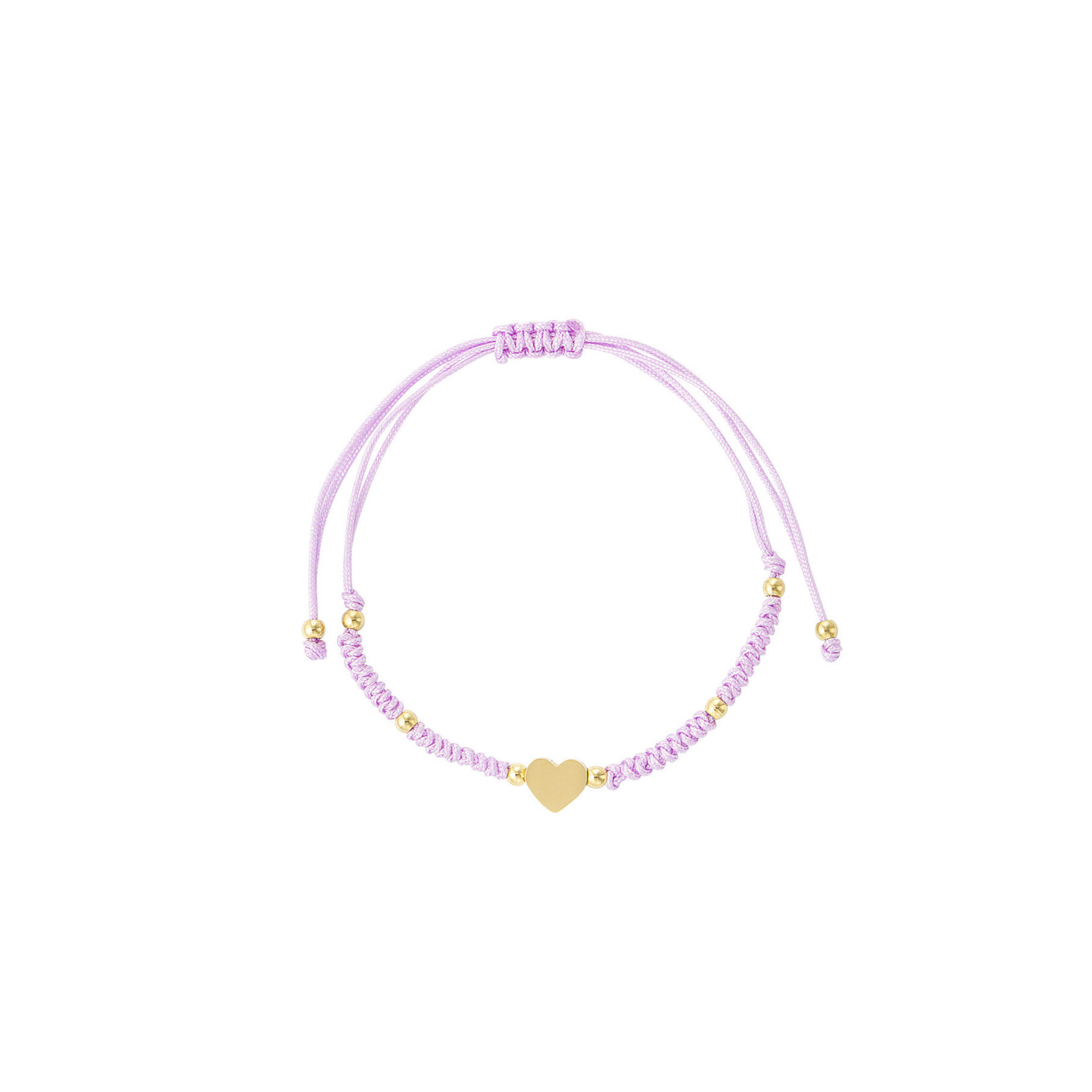Flo Boutique Gevlochten armband heart
