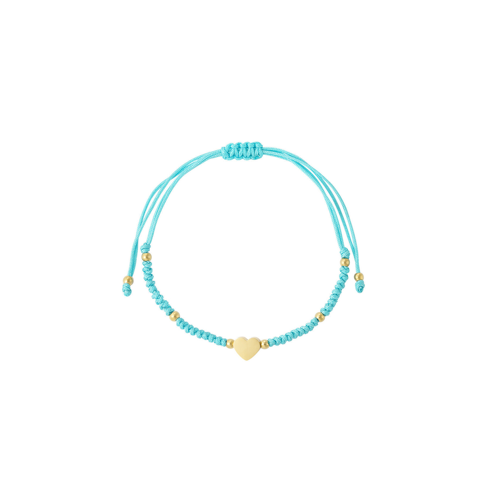 Flo Boutique Gevlochten armband heart