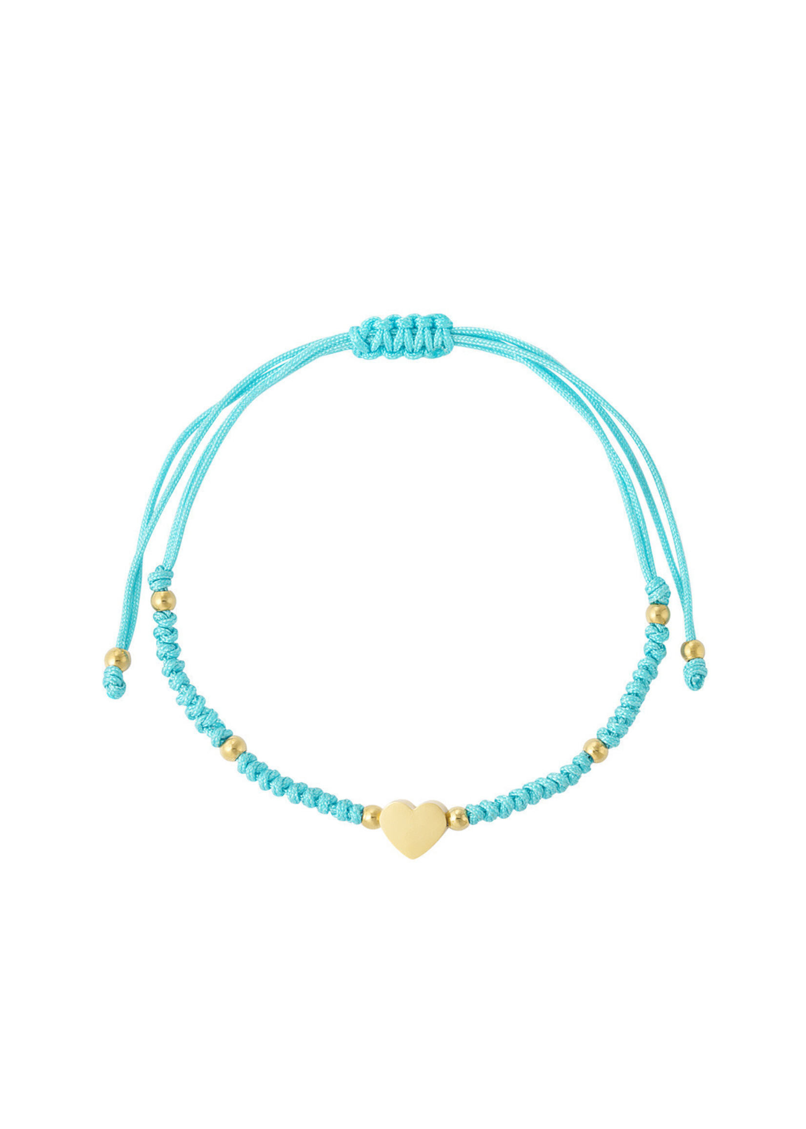 Flo Boutique Gevlochten armband heart