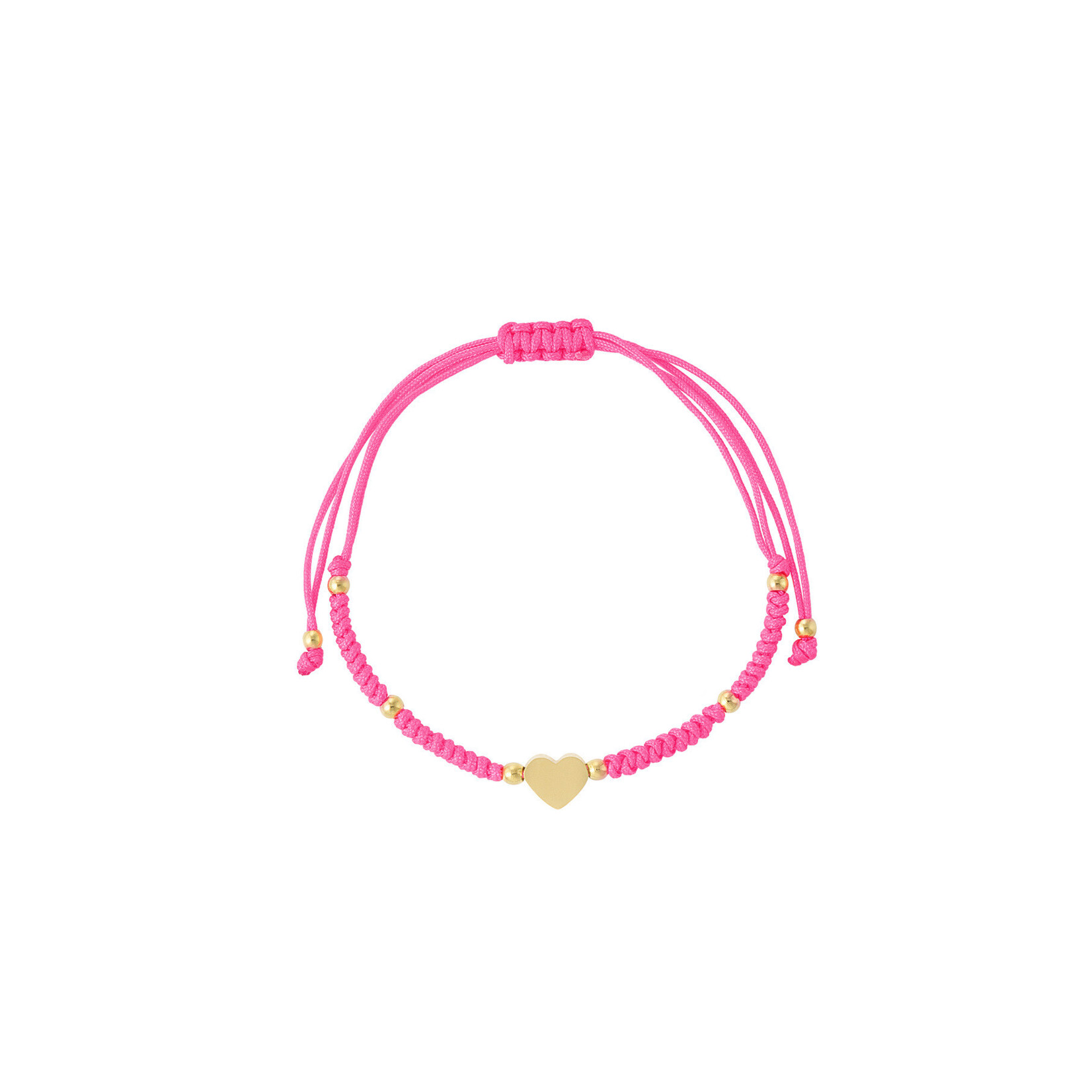 Flo Boutique Gevlochten armband heart