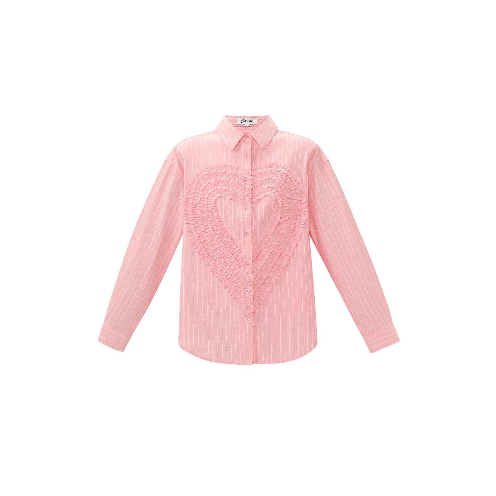 Flo Boutique Blouse Love Pink small