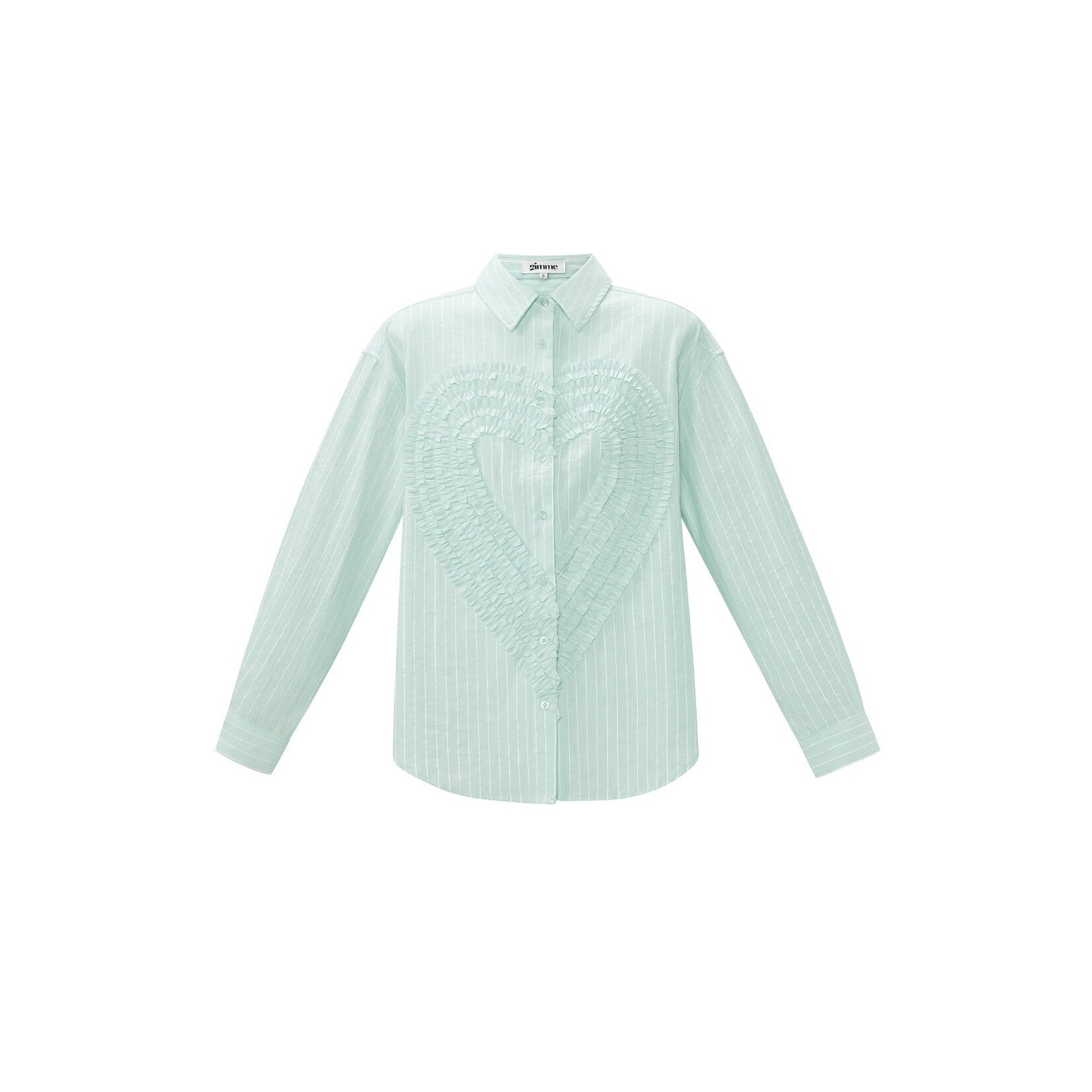 Flo Boutique Blouse Love Green small