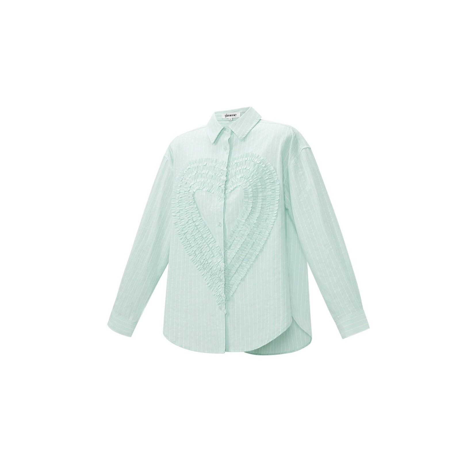 Flo Boutique Blouse Love Green small