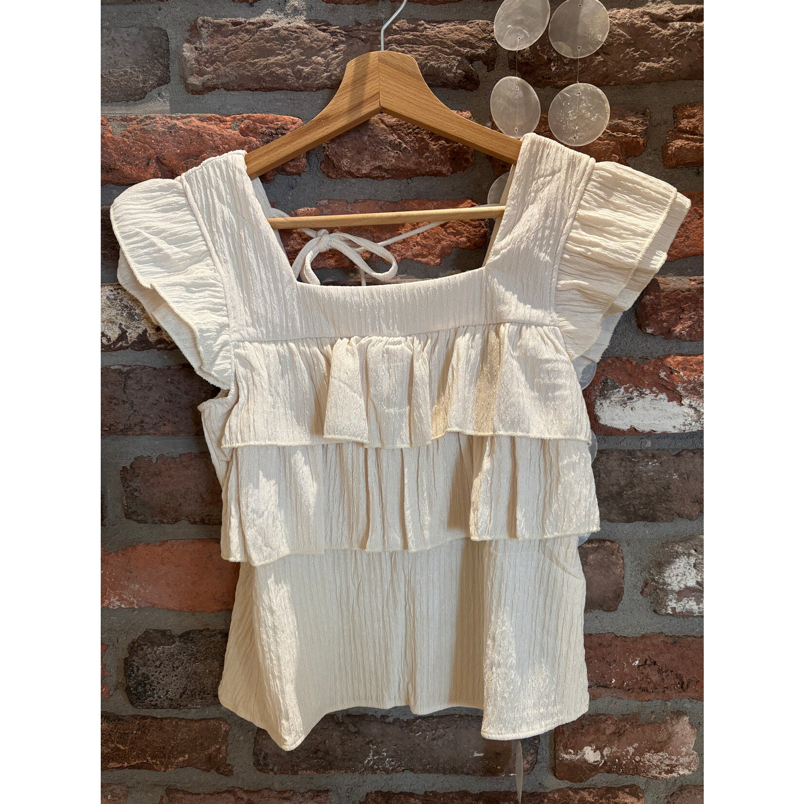 Flo Boutique Top Juul Beige