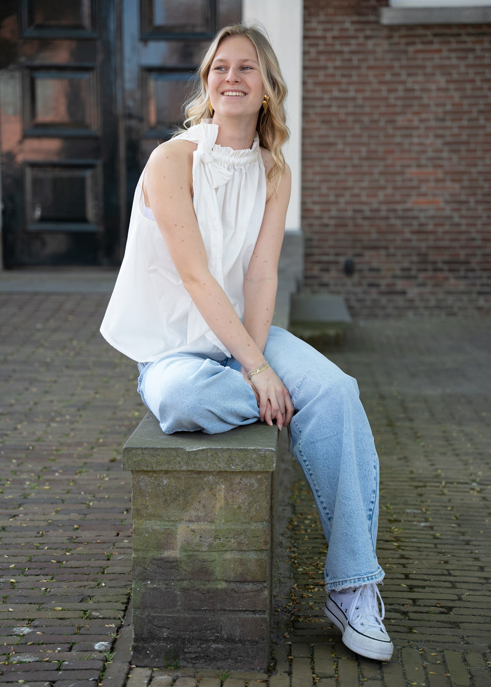 Flo Boutique Top Coco White