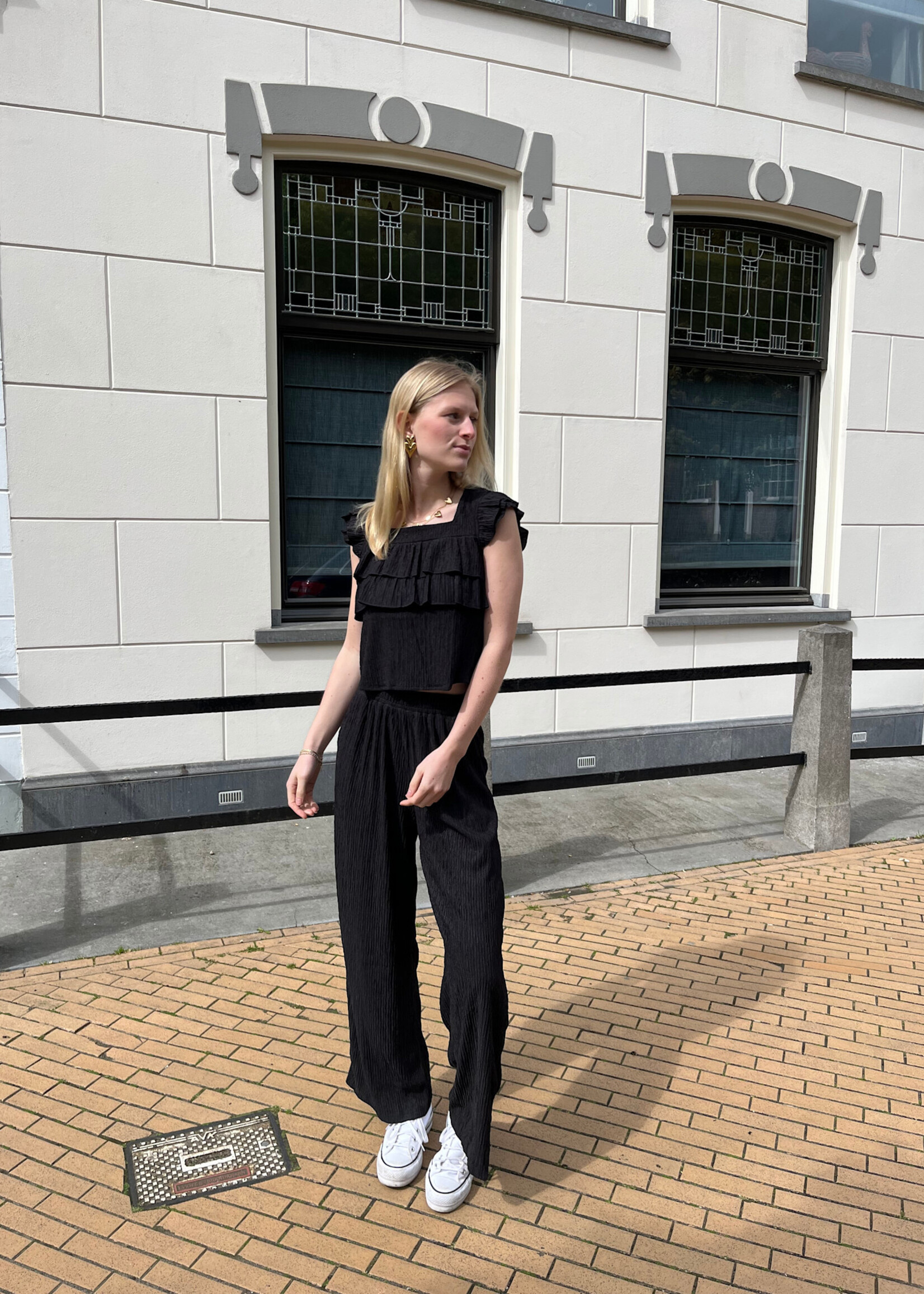 Flo Boutique Broek Juul Black