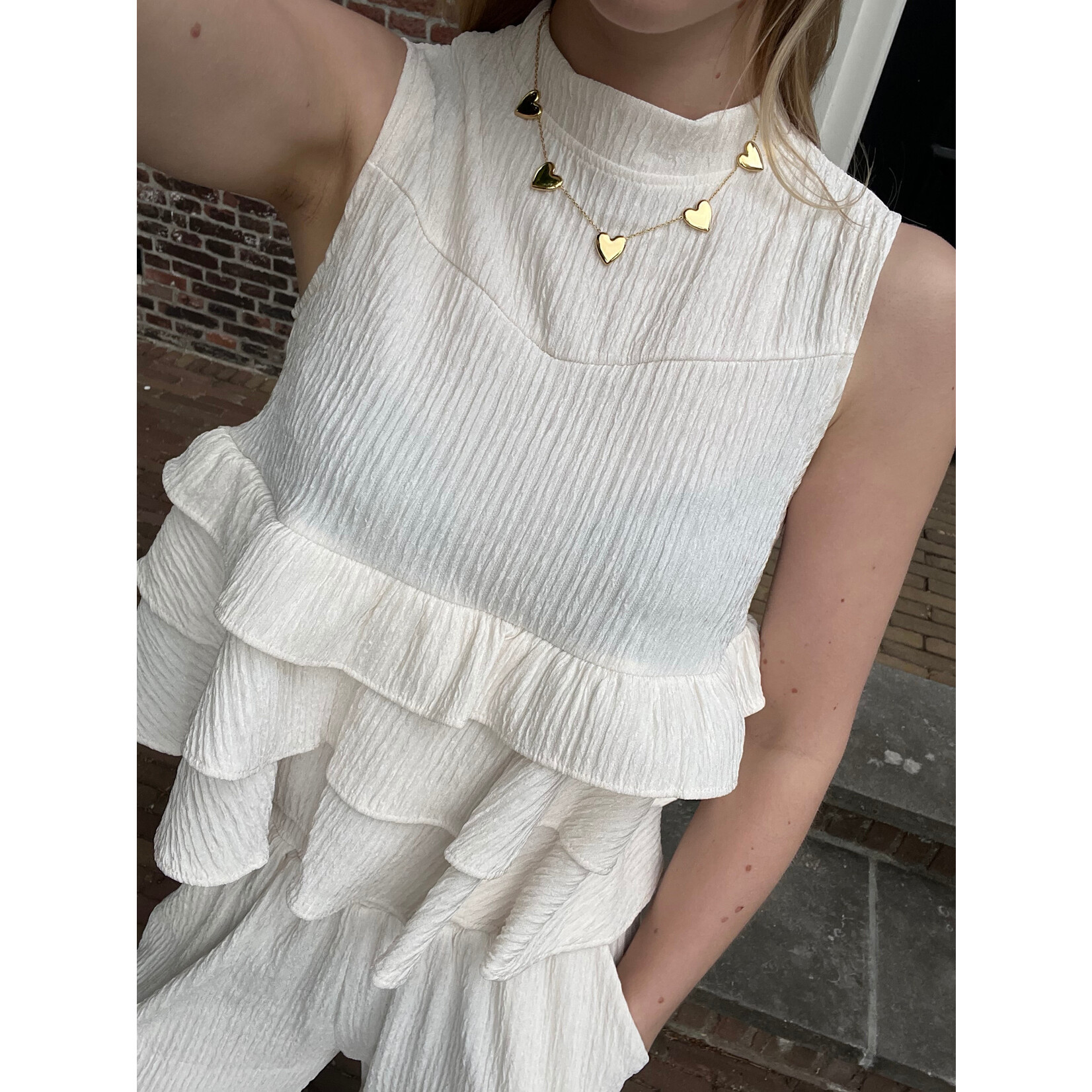 Flo Boutique Top July Beige