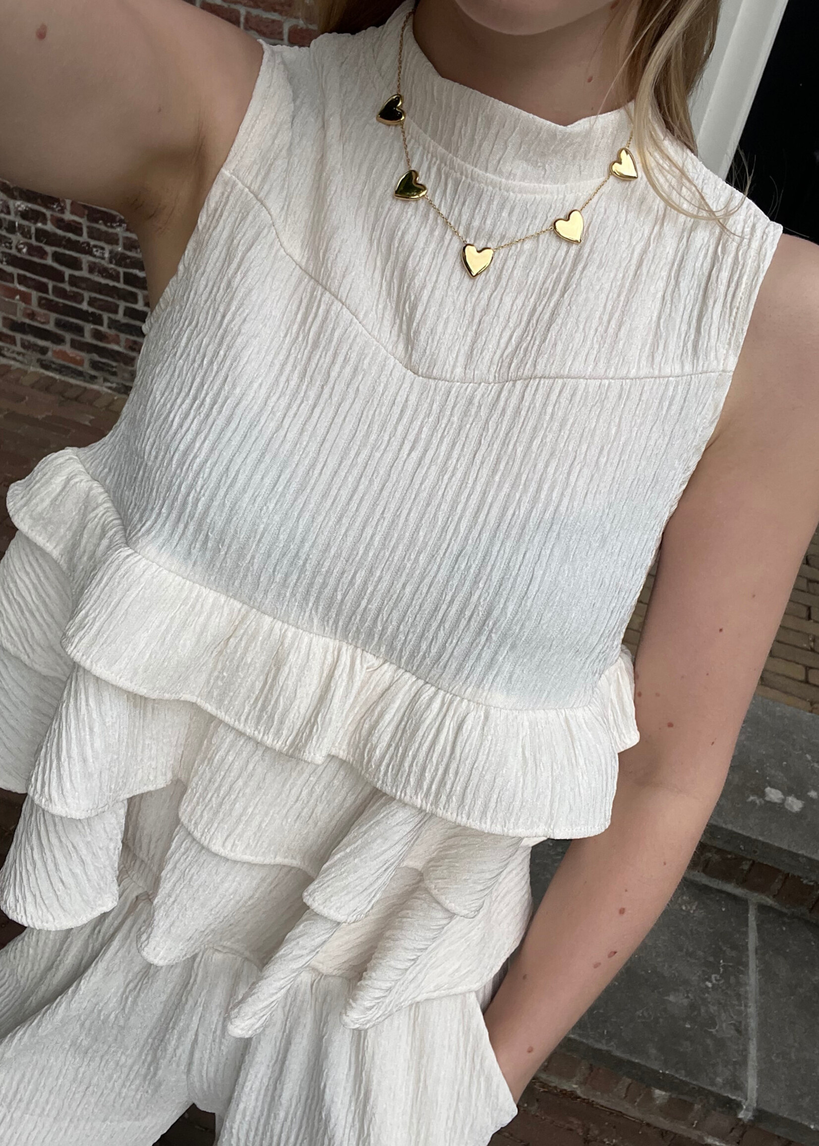 Flo Boutique Top July Beige