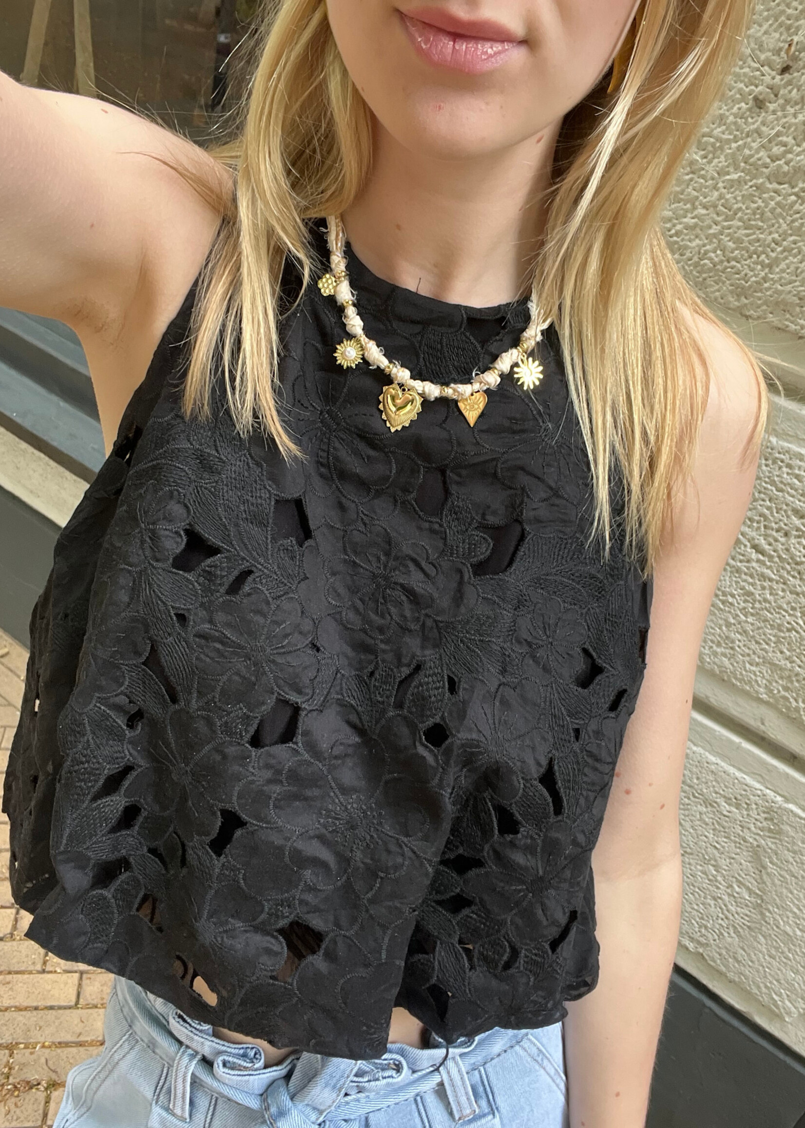 Flo Boutique Top Do Black